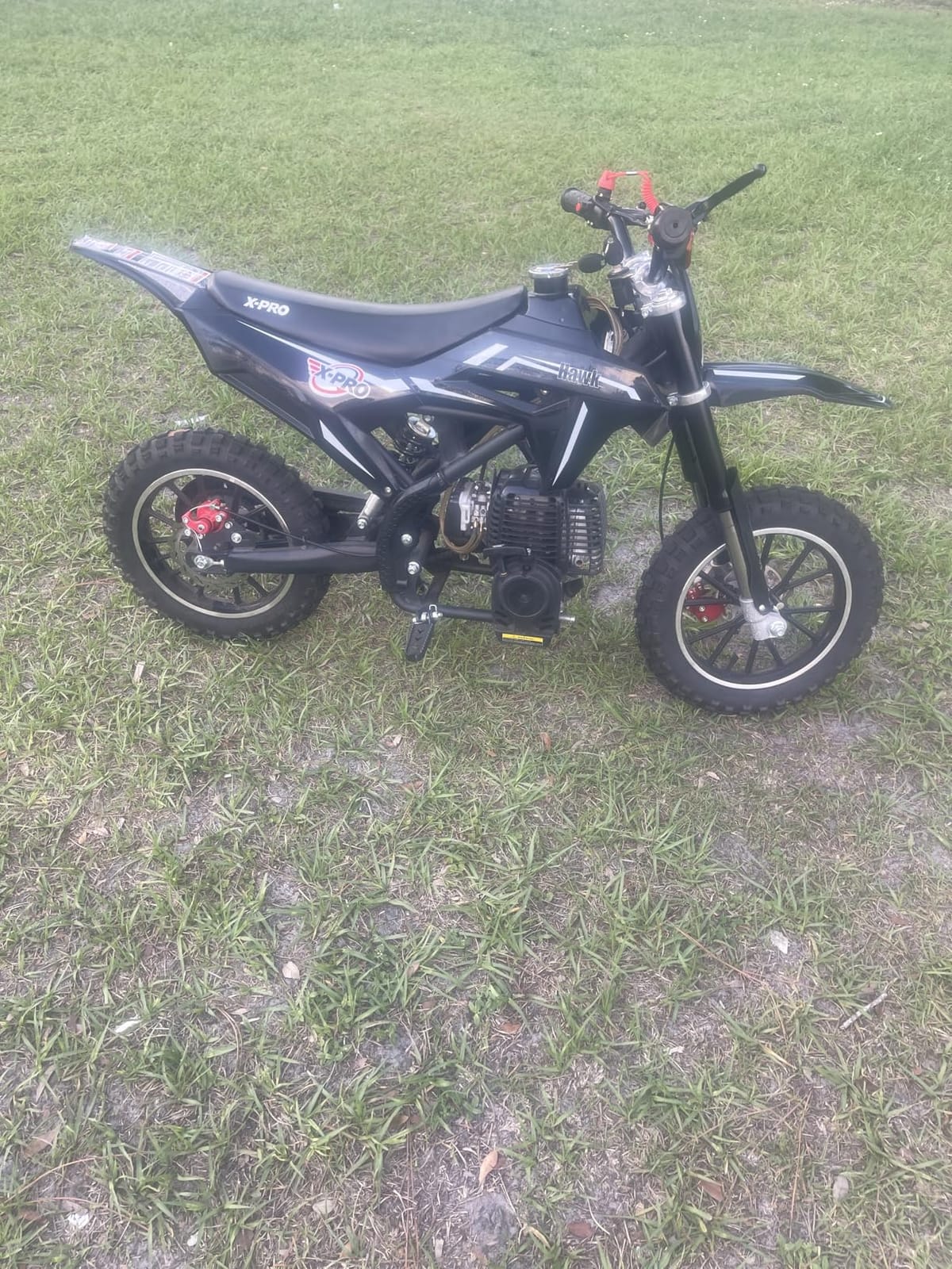 X-PRO Hawk Mini Dirt Bike, Gas Power 4 Stroke, 40CC Pit Bike, Pull Start, 10