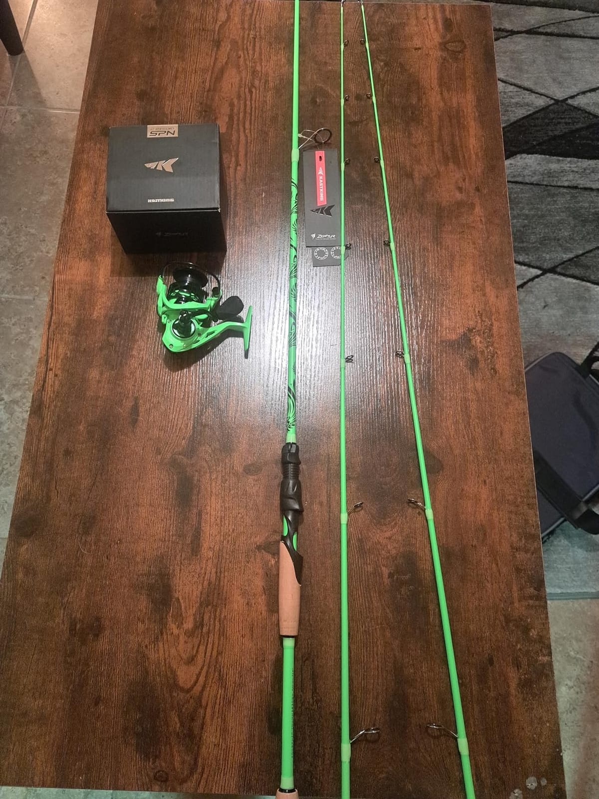 KastKing Zephyr Dual-Tip Baitcaster & Spinning Fishing Rod and Reel Combo customer photo 1