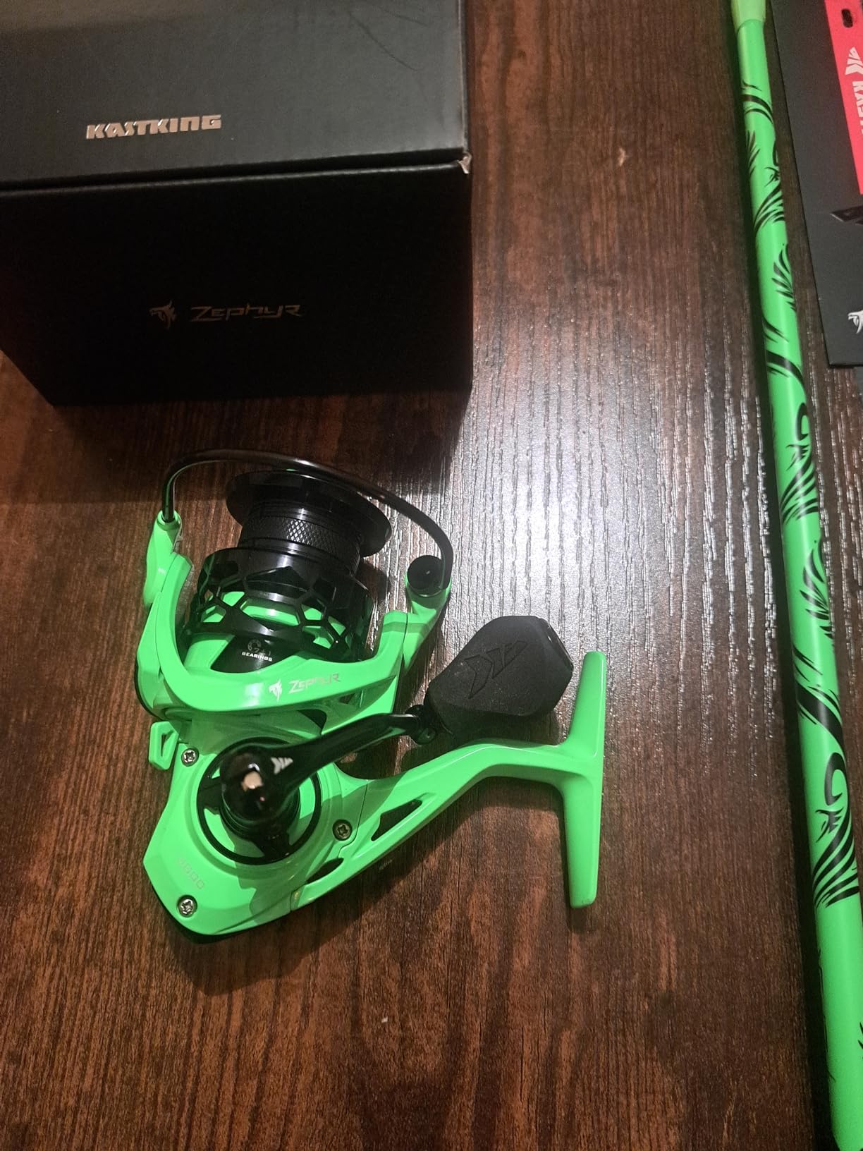 KastKing Zephyr Dual-Tip Baitcaster & Spinning Fishing Rod and Reel Combo customer photo 2