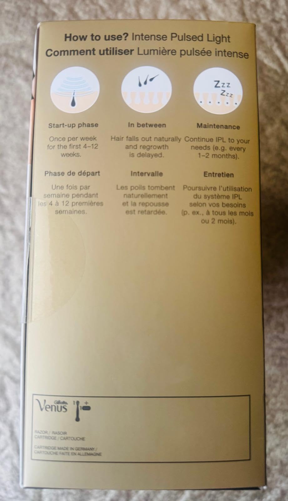 Braun Smart IPL, Skin i Expert Pro 7, VOGUE's Best Hair Removal Device, IPL Hair Removal for Women and Men, Permanent Laser Hair Reduction At-Home, World's 1st Smart App, 3 Heads, IPL7243 customer photo 1
