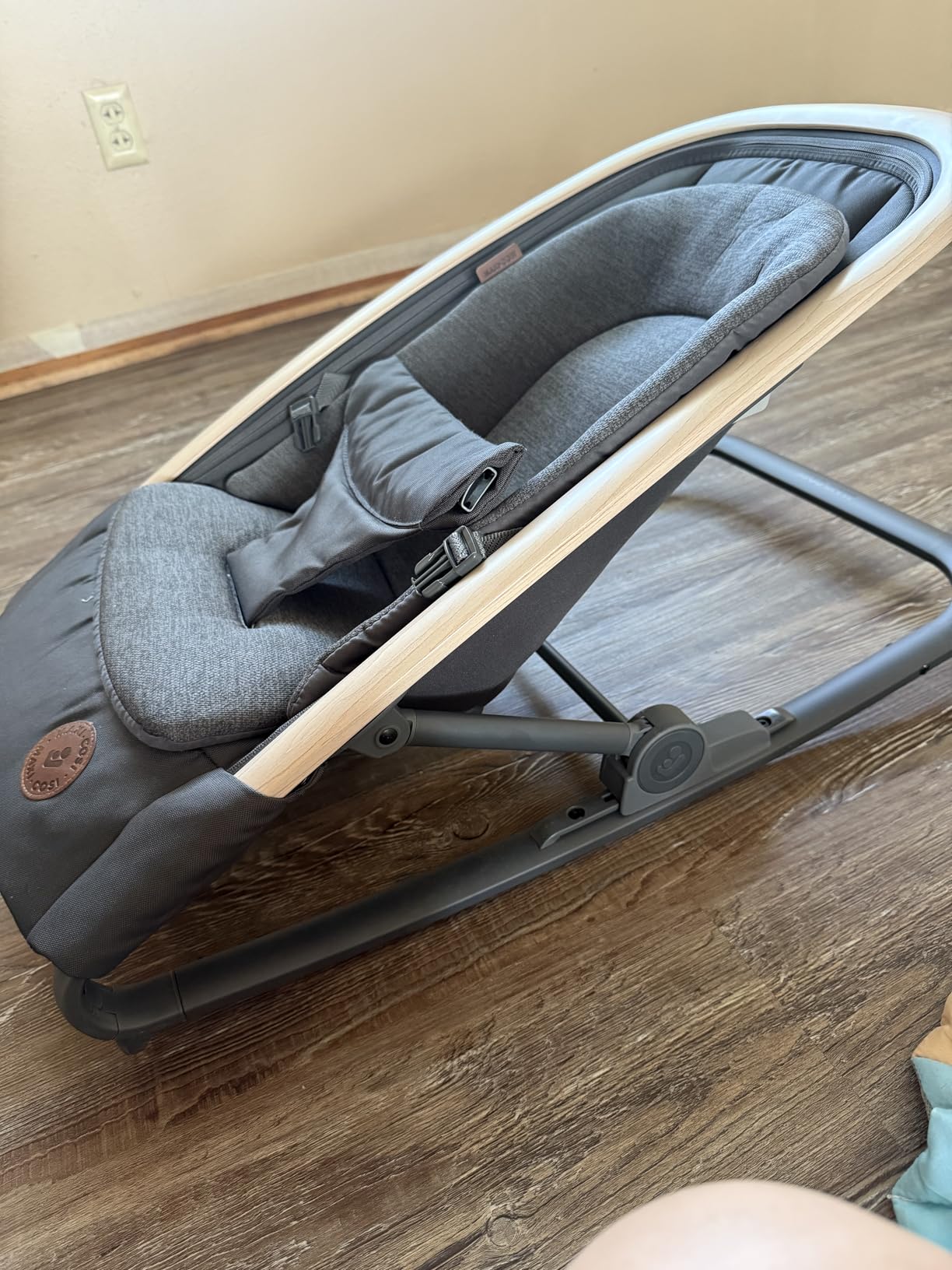 Maxi-Cosi Kori 2-in-1 Baby Bouncer Seat for Infants, Baby Rocker Chair, Portable Bouncer Chair, Classic Slate customer photo 1