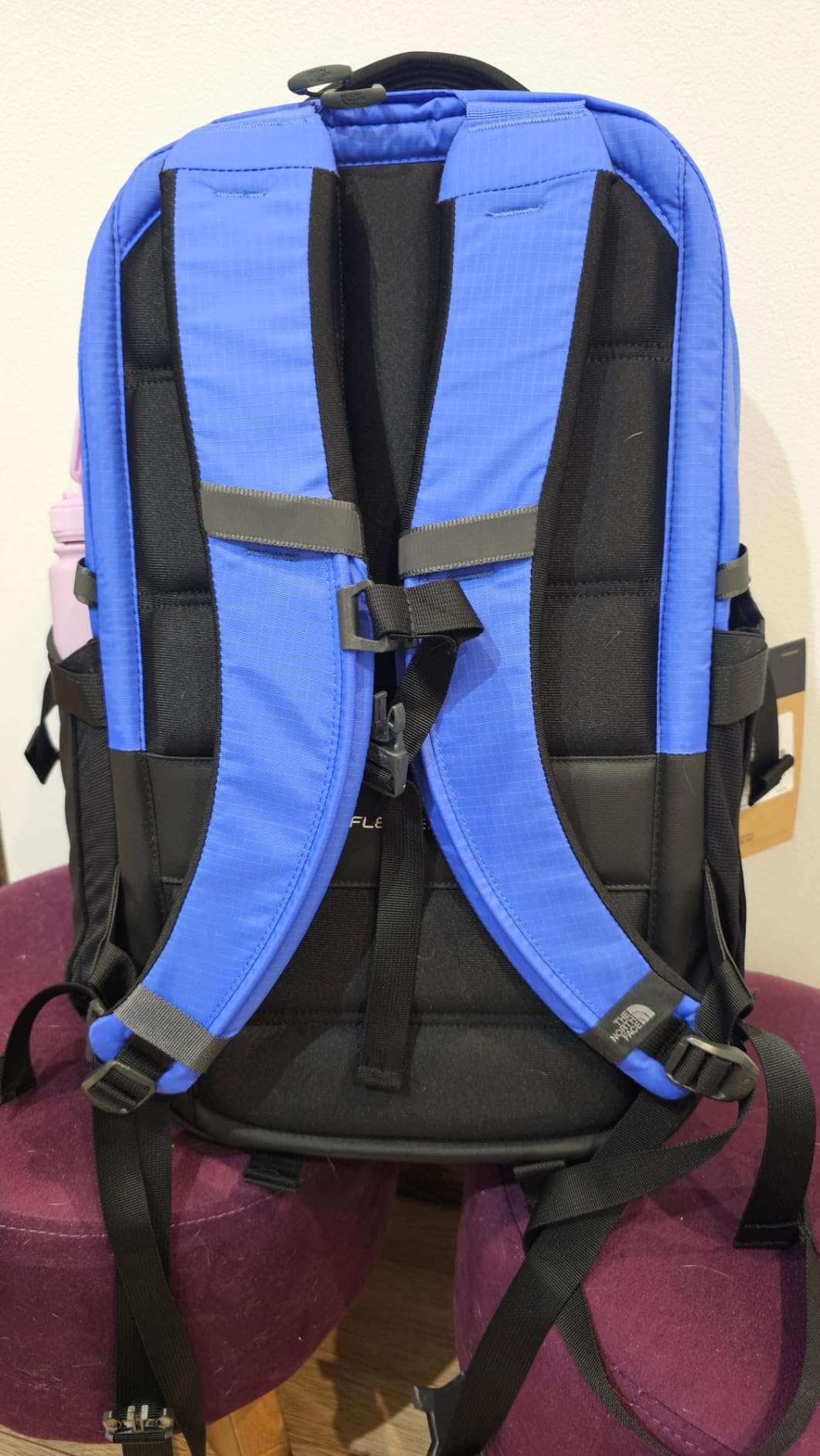 The North Face Recon Everyday Laptop Backpack, Blk/Blk-NPF, One Size | Daypack, Water Repellent, Laptop Sleeve, 2 Water Bottle Pockets customer photo 1