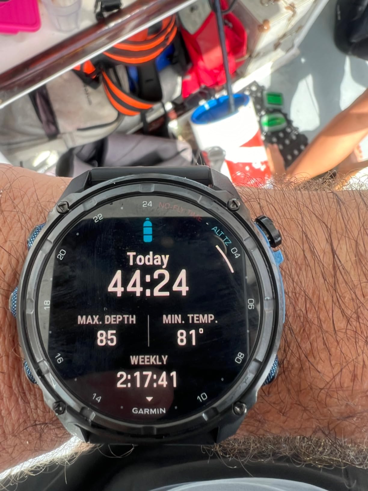 Garmin Descent Mk3i, Watch-Style Dive Computer, 51mm, Black | Subwave Sonar Networking, Multiple Dive Modes, Dive Focused Design, Dive Readiness Tool, Built-In Flashlight, Dive Log customer photo 1