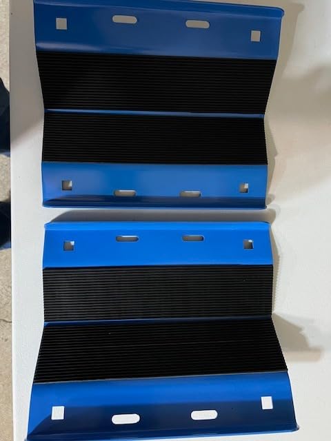 Snowmobile Dollies Full-Rubber-Pad-Protection Heavy Duty Dollies Carries up to 1500 lbs (682 kg) V-Slide with 2.5 Inch Swivel Casters 2 Pairs of Heavy Duty Straps KF2020 customer photo 2