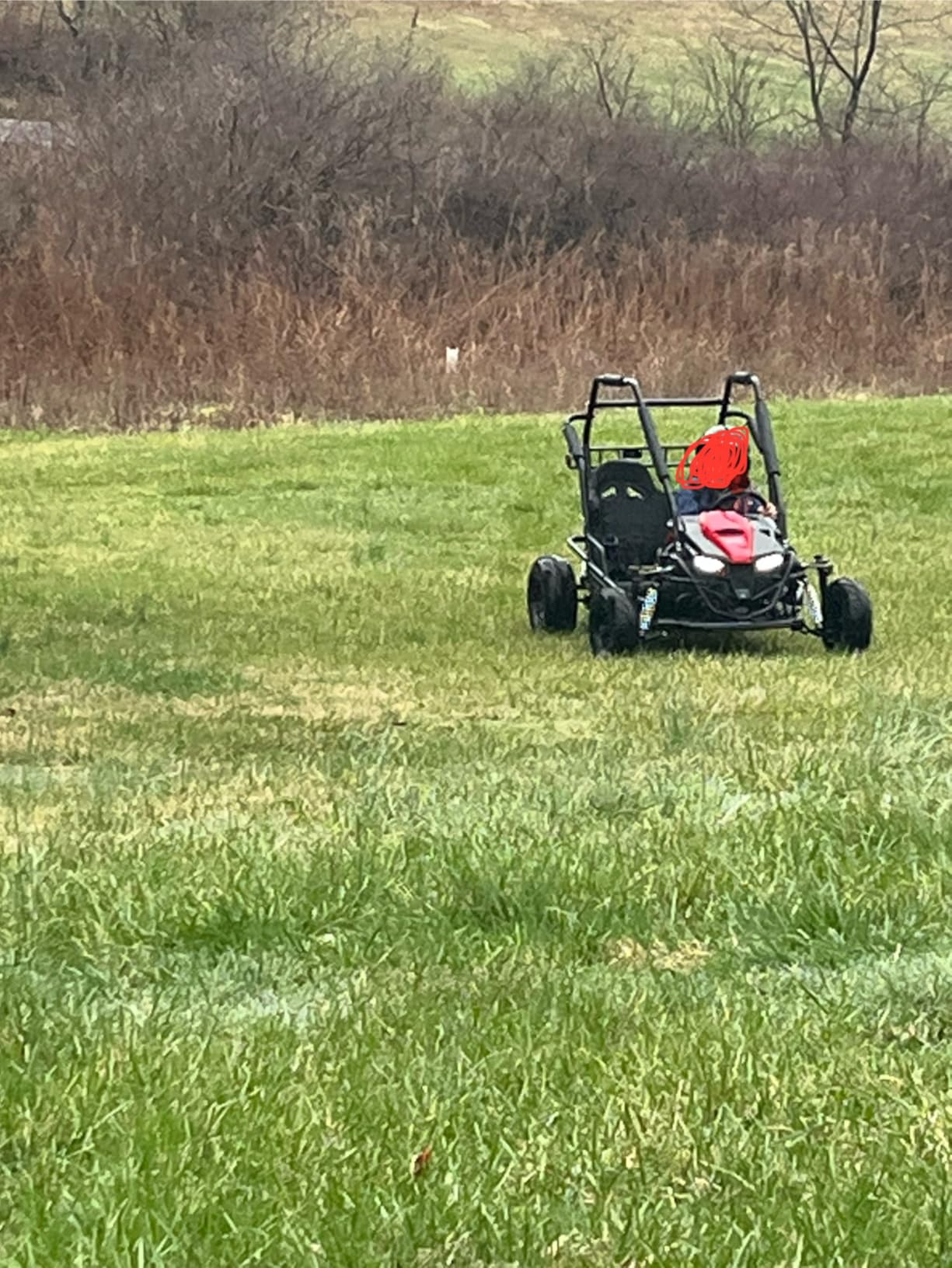 Coleman Powersports GK200 196cc Gas Powered Dual Seat Go-Kart, Reverse Gear, Adjustable Suspension, 275 lbs Maximum Load, Off Road Adventure Vehicle customer photo 2