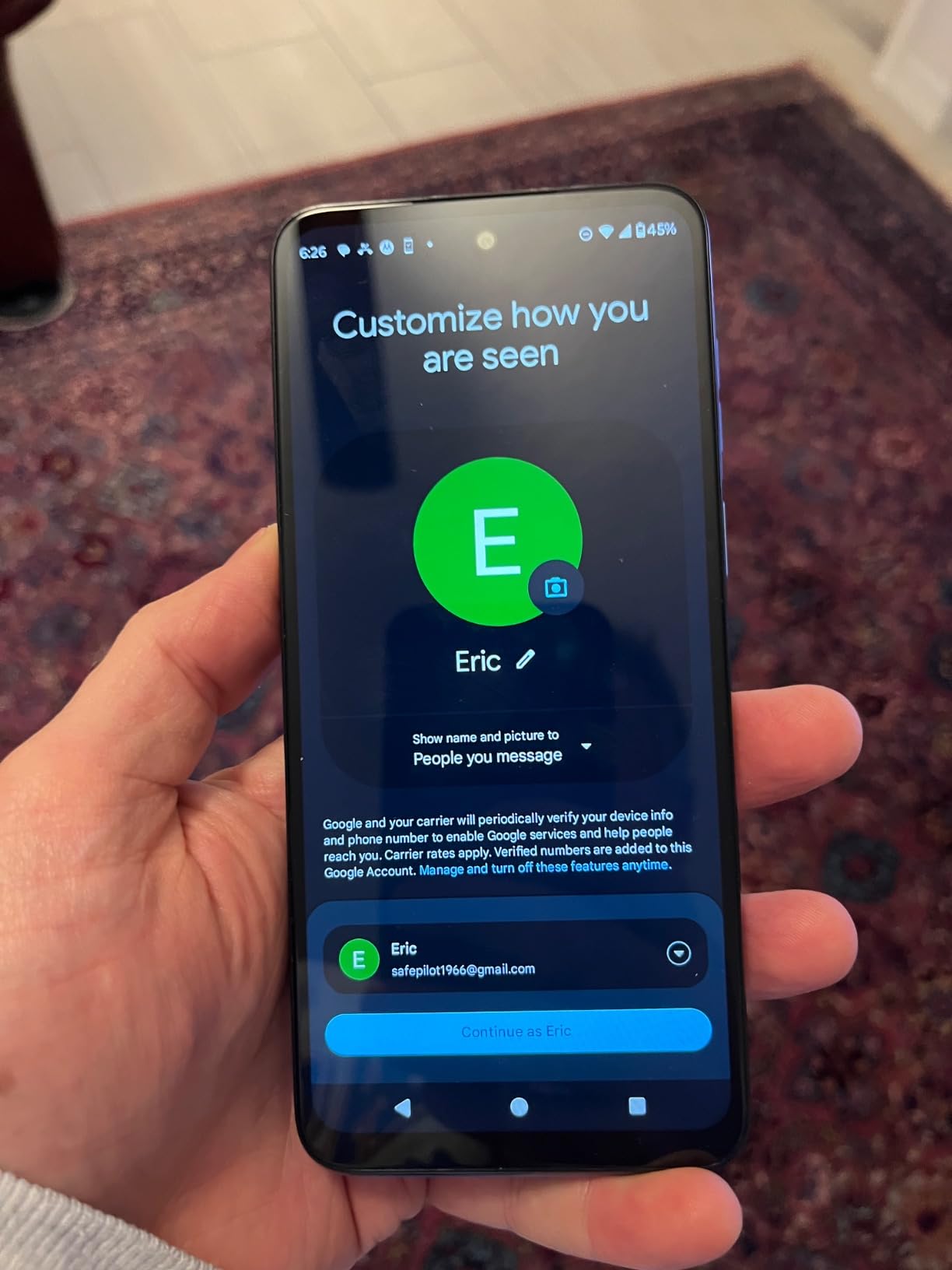 Motorola Moto G Play LTE | Unlocked | Made for US 4/64GB | 50MP Camera | Sapphire Blue customer photo 1