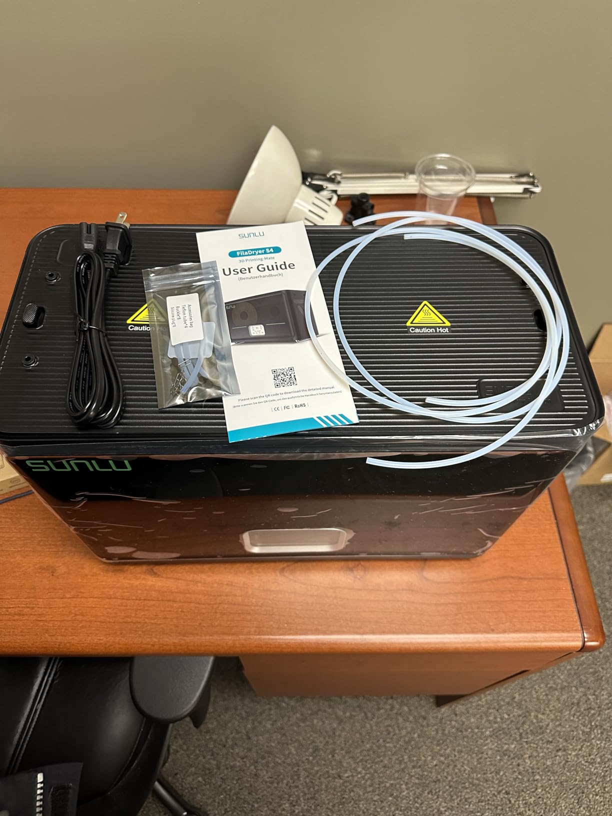 SUNLU S4 3D Printer Filament Dryer, Black customer photo 1