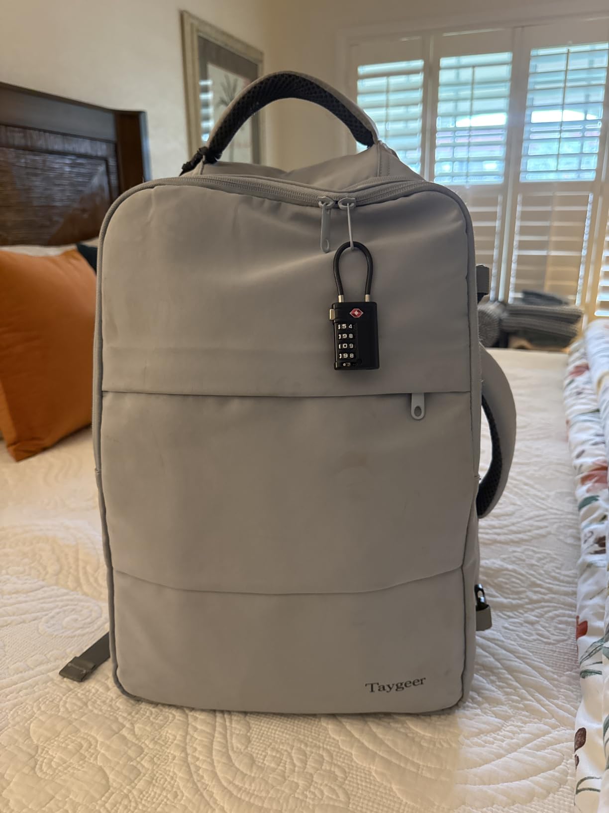 Taygeer Travel Laptop Backpack for Men, Airplane Approved Travel Backpack | 15.6inch Laptop Backpacks with Water Bottle Pocket, Lightweight College 35l Luggage Bookbag customer photo 2