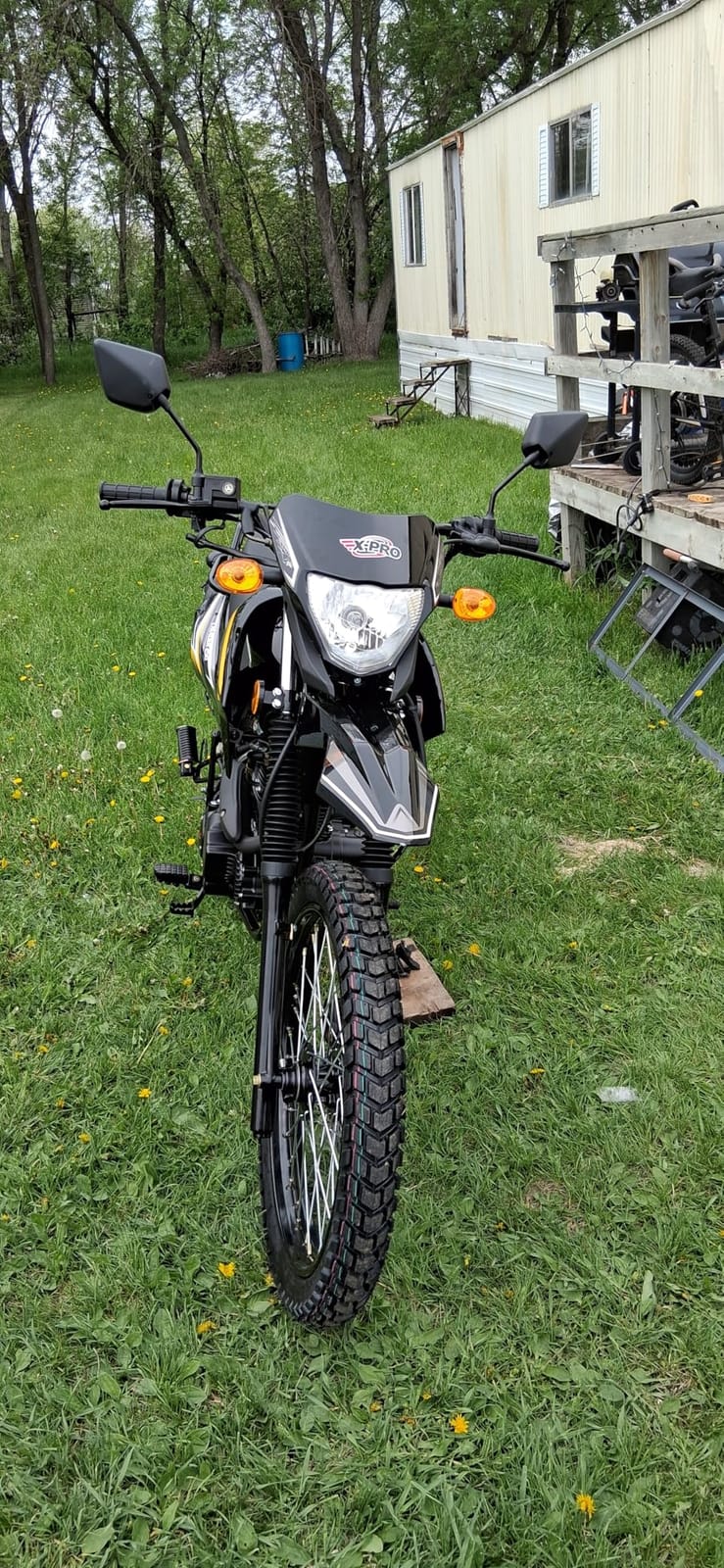 X-PRO Cavalier 250 with Zongshen Counter Balanced Engine 5-Speed Manual Transmission Dual Sports Enduro Dirt Bike, 21