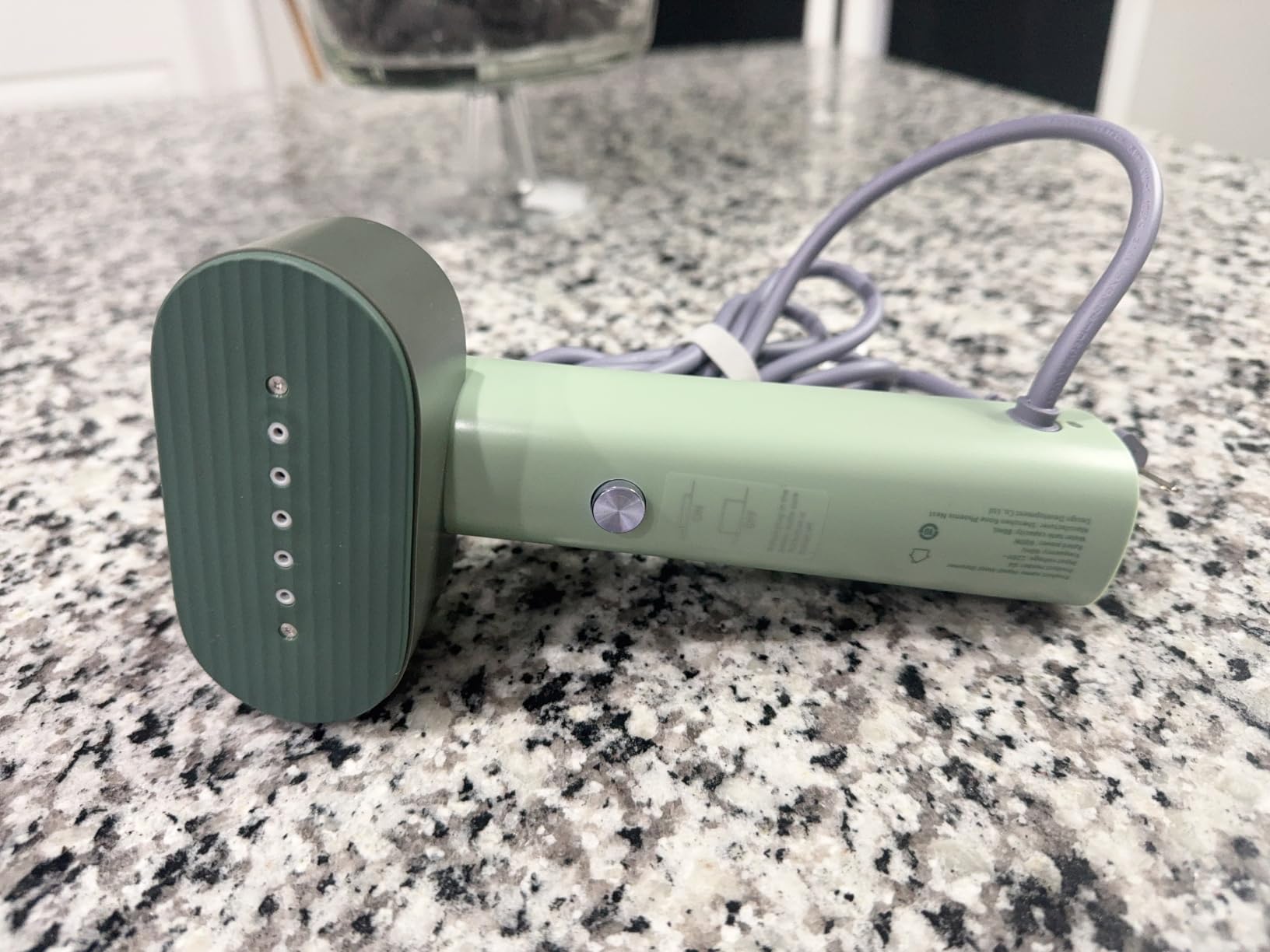 Nexdoo G6 Steamer for Clothes Portable 2-in-1 Travel Steamer Iron for Clothes, Just 0.7lbs Lightly, 10 Minutes of Continuous Steam, 900W Light Steamer for travel and home (green) customer photo 2