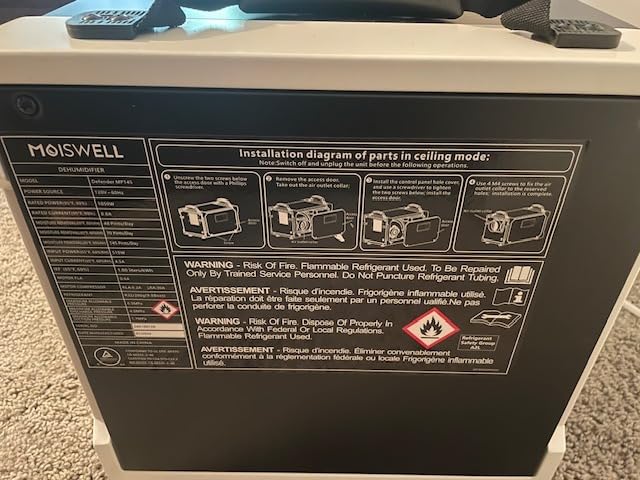 155 Pints Commercial Dehumidifier with Pump for Crawl Space customer photo 2