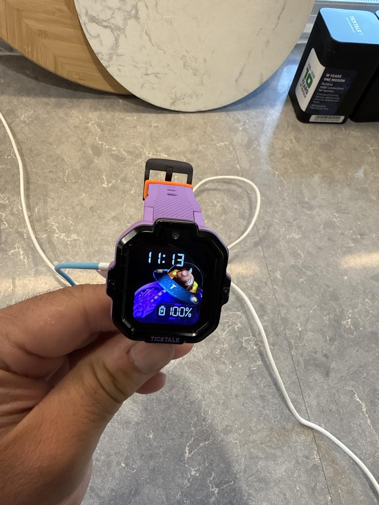 TickTalk5 Kids Smart Watch with GPS Tracker, Calls, Texts & SOS Ages 3-12 customer photo 1