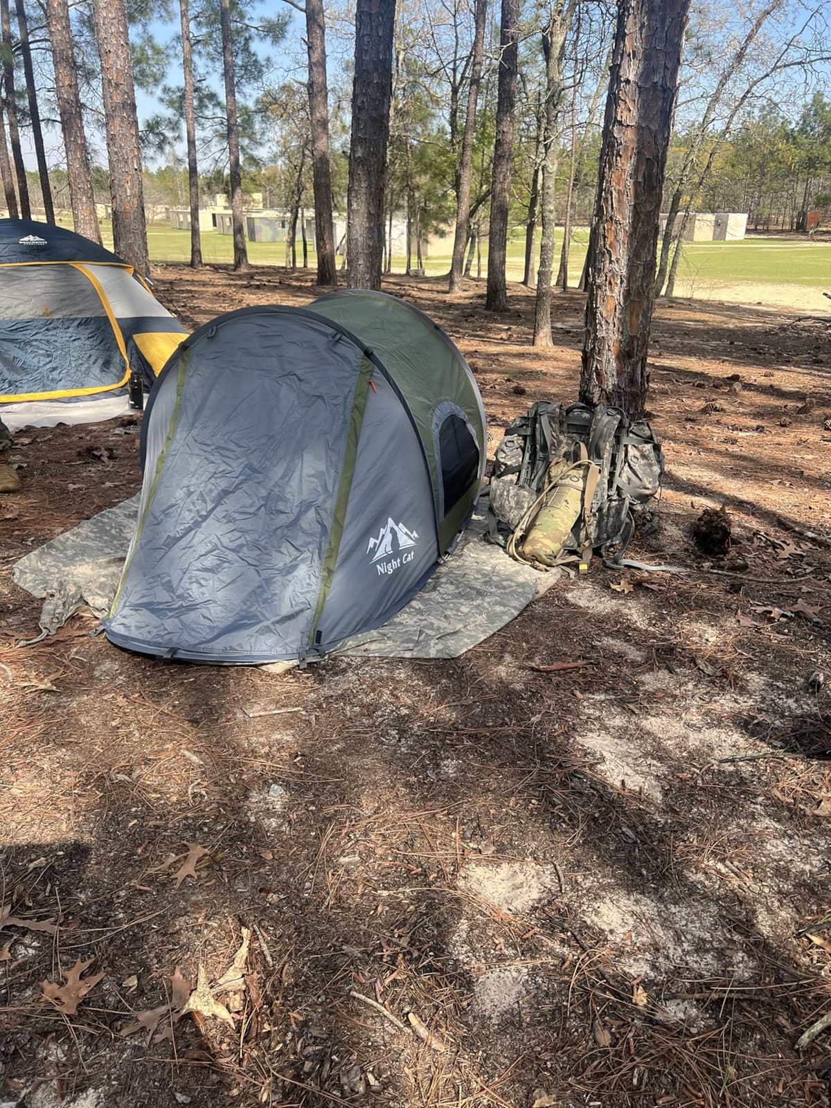 Night Cat Pop-up Camping Tent: 1 Person Tent Waterproof Instant Easy Setup Outdoor Tent customer photo 2