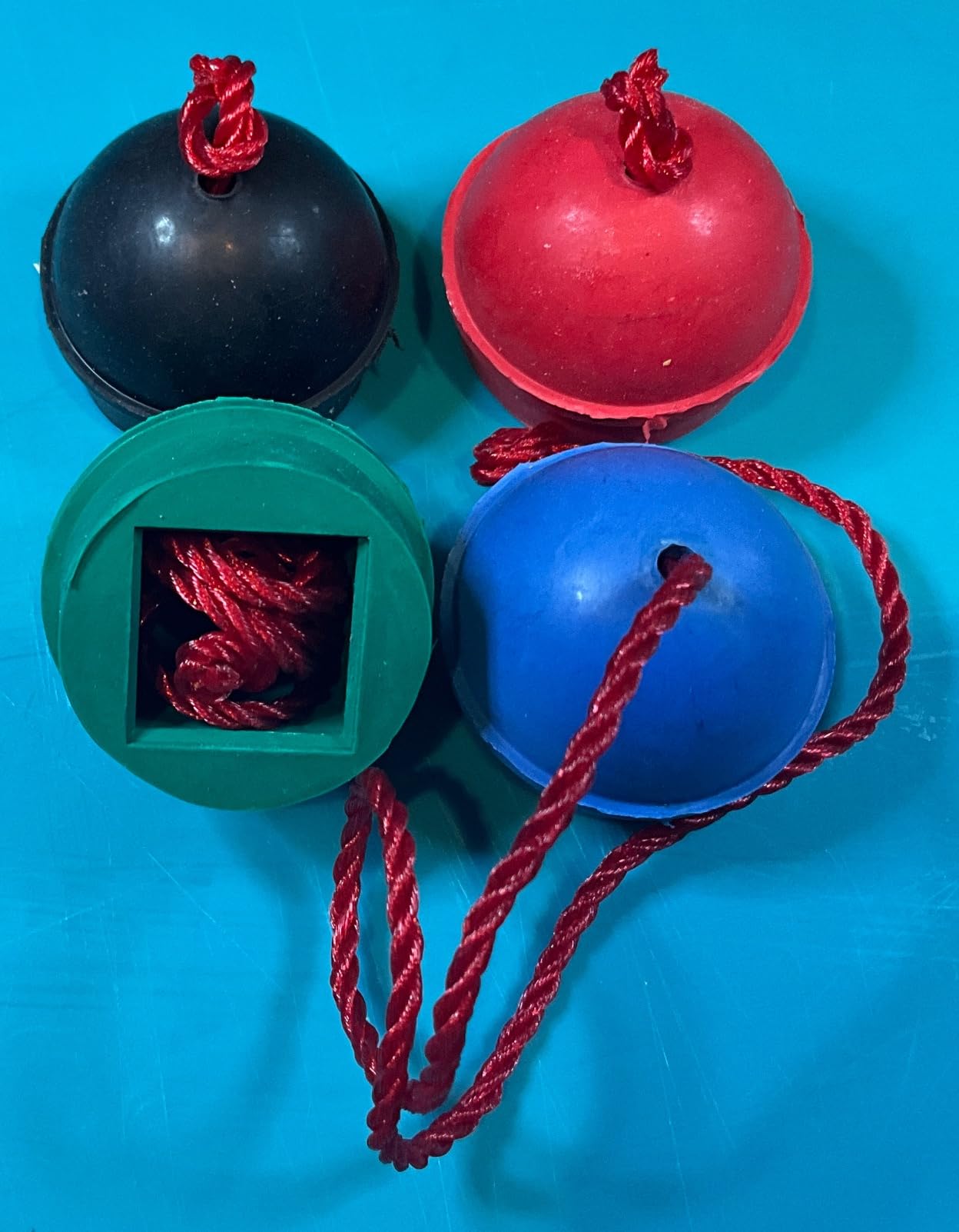 4 Pack Pool Chalk Cubes Holder with Cord String Anti-Lost Snooker Practical Tool Pool Cue Chalk Organizer Pool Stick Pocket Chalker customer photo 1