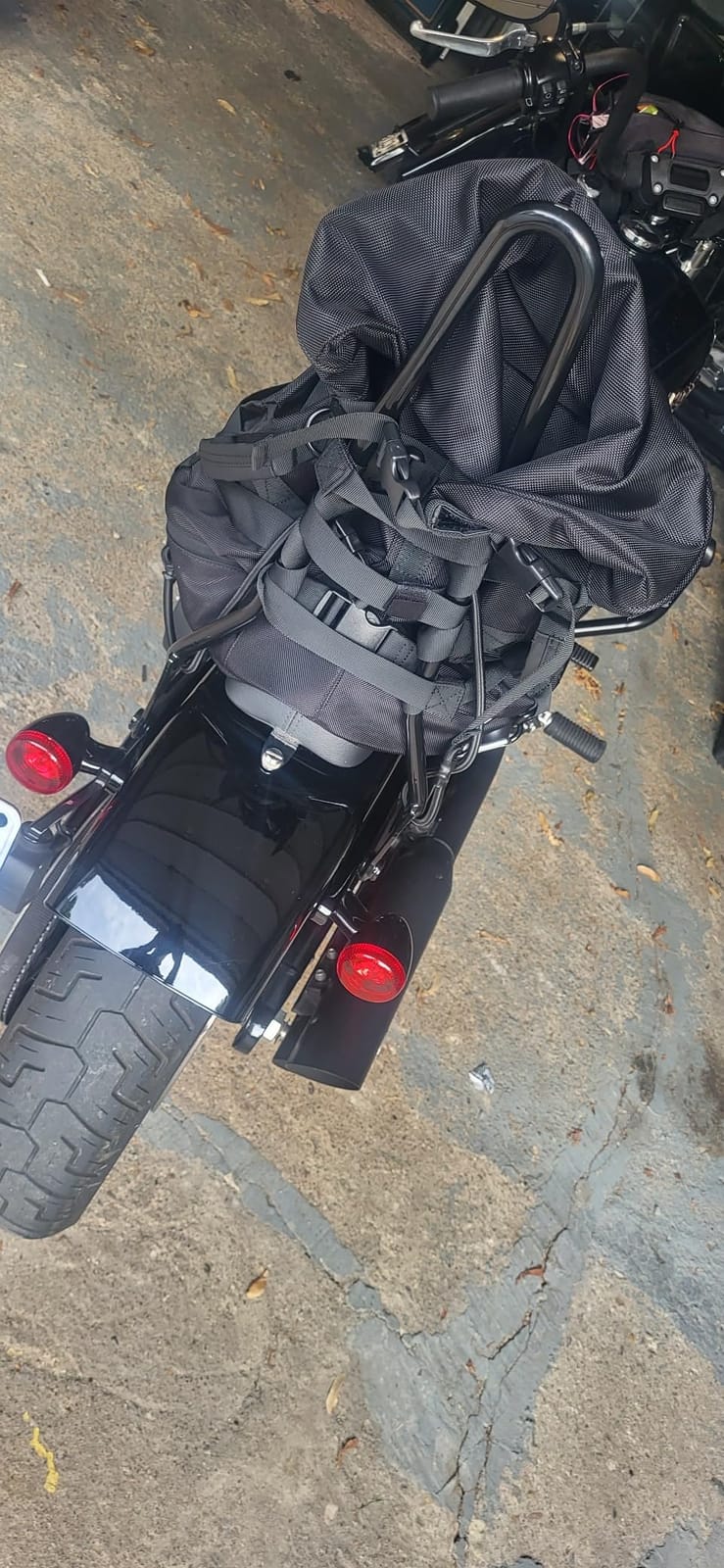 MOSISO Motorcycle Sissy Bar Backrest Bag Travel Luggage Bag customer photo 1