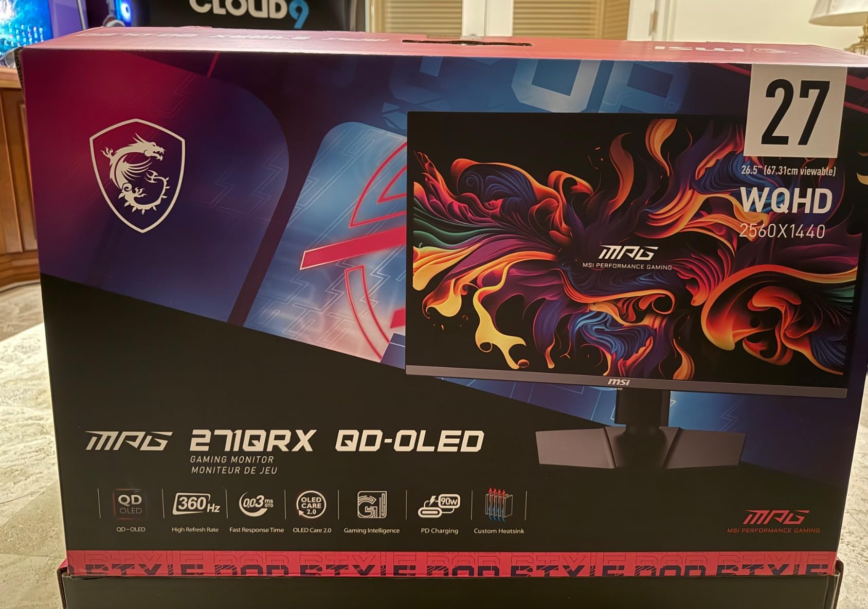 msi MPG 321URX QD-OLED, 32