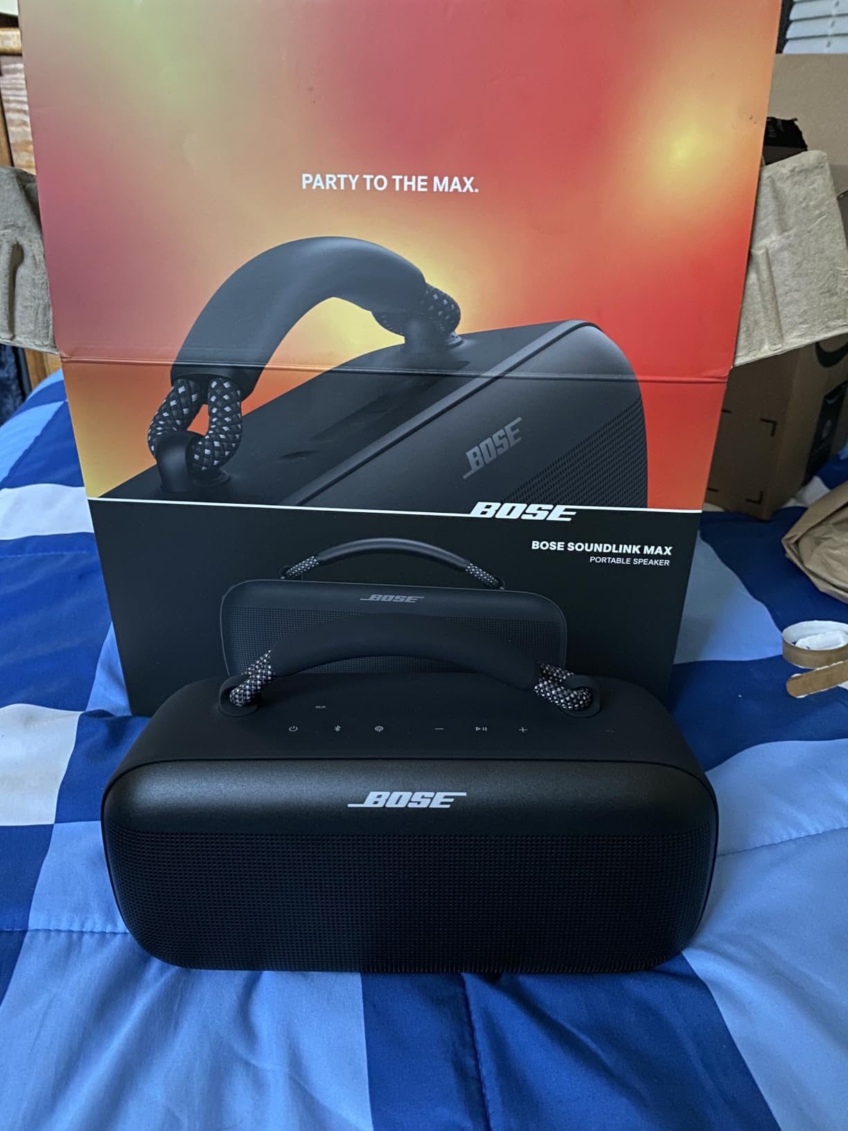 Bose SoundLink Max Bluetooth Speaker - Portable Wireless Party Speaker customer photo 1
