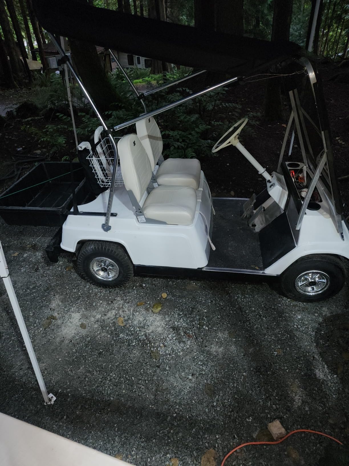 SunPro Quick Release Convertible Removable Black Golf Cart Top Roof by Cypress Rowe Outfitters customer photo 1