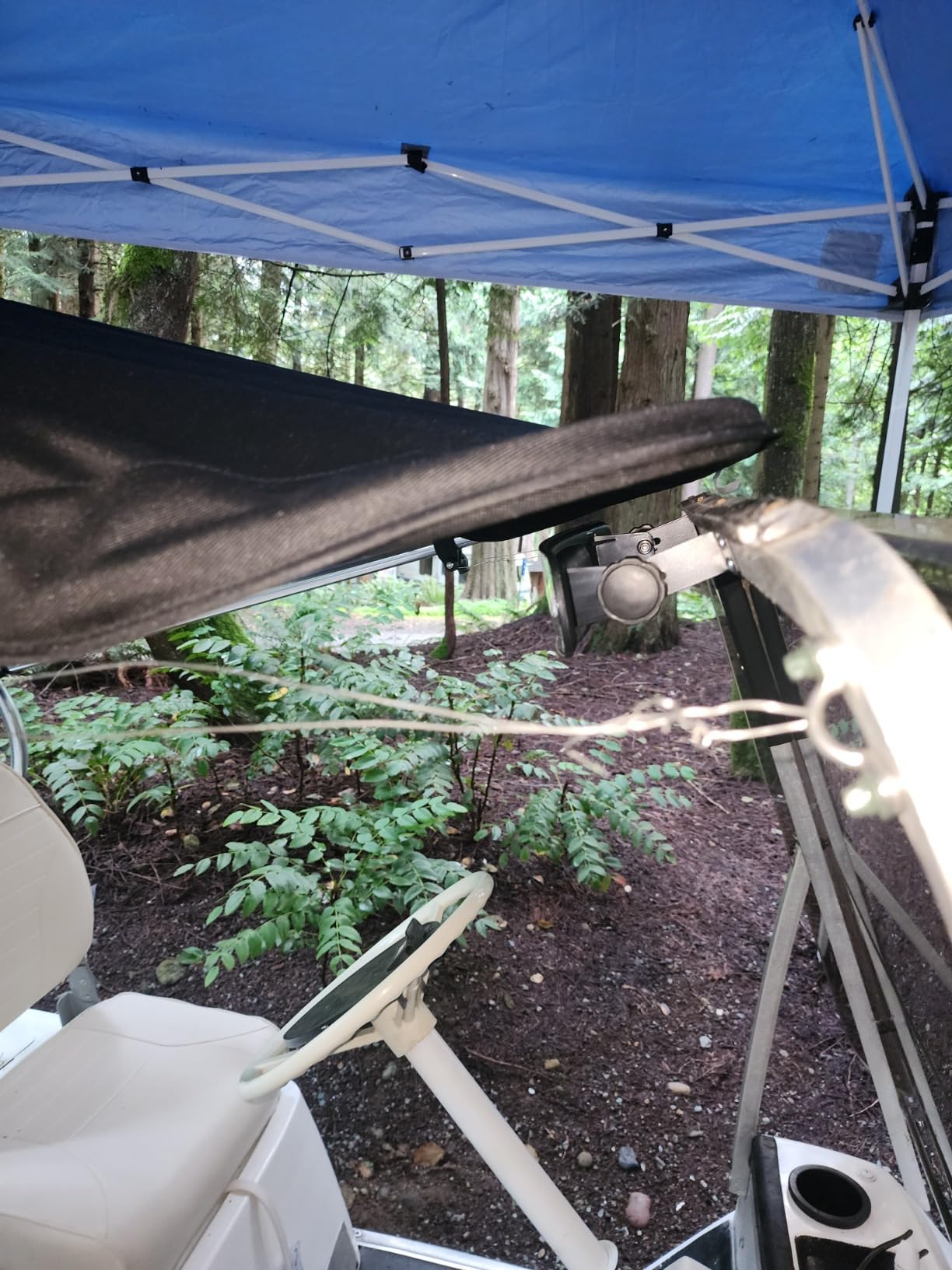 SunPro Quick Release Convertible Removable Black Golf Cart Top Roof by Cypress Rowe Outfitters customer photo 2