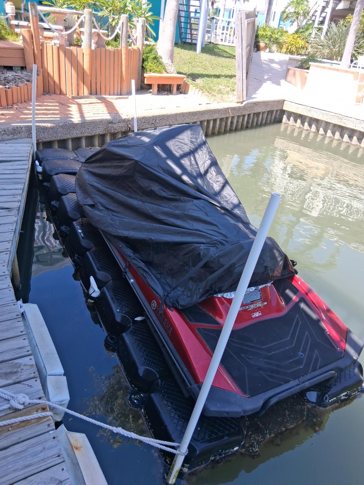 Heavy Duty Jetski Covers 3 Seater, Waterproof UV Resistant 136-145 Black | Nano Coating, 6-Layer Fabric, 12000mm Waterproof, UV SPF 85+, Dual Air Vents, for Outdoor Storage & Trailering customer photo 2