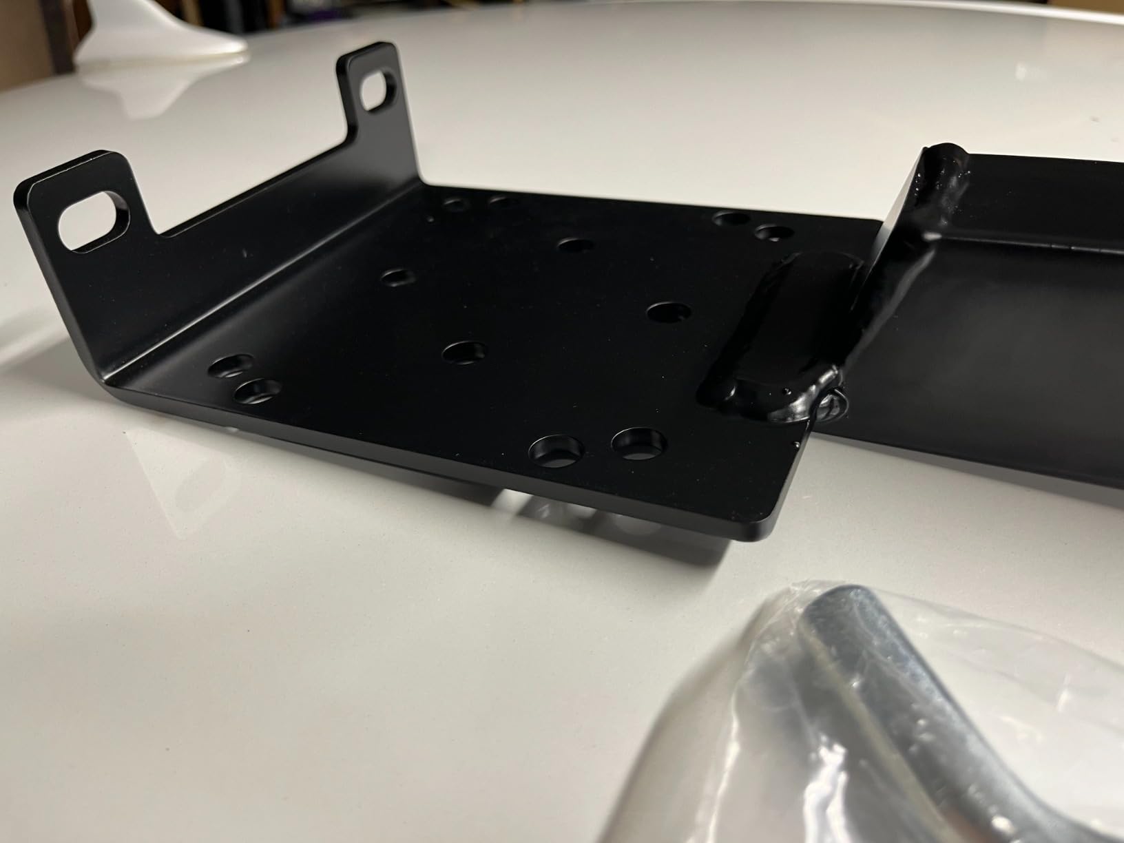 Nilight Universal Winch Bracket with 2''Receiver Hitch 3600lbs Capacity | Winch Mounting Heavy Duty Steel for ATV UTV SUV Truck Pickup Lawn Garden Equipment customer photo 2