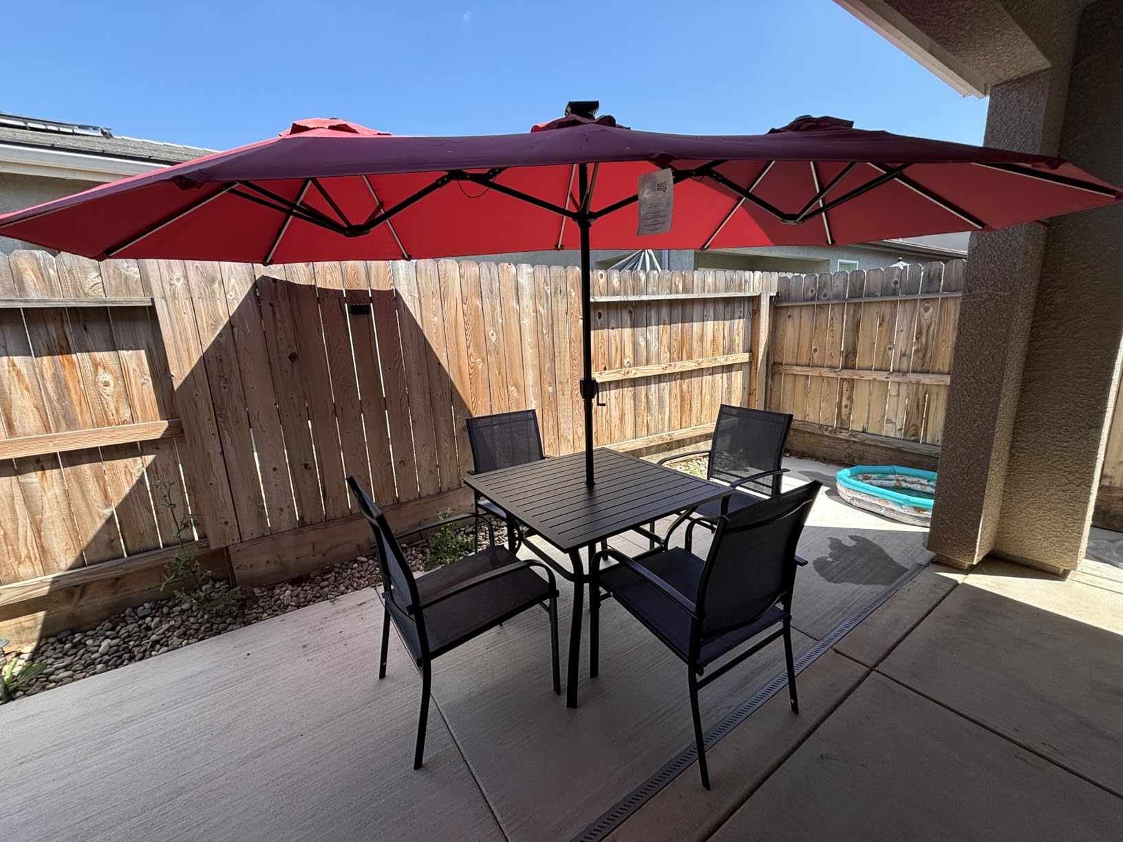 SUNSHINE VALLEY 9pc Patio Dining Set, 83