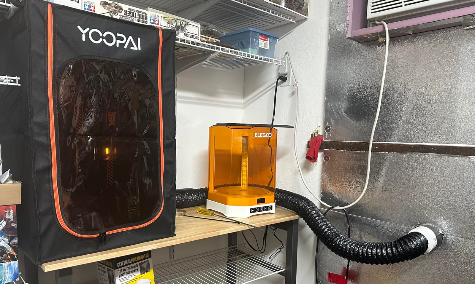 YOOPAI Multifunctional Resin 3D Printer Enclosure with Ventilation Filter customer photo 1