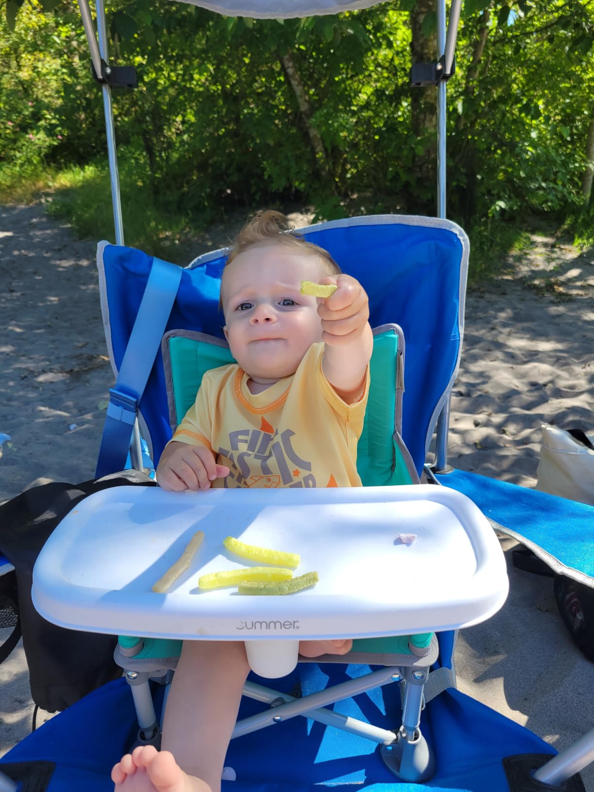 Bright Starts Pop 'N Sit Portable Booster Seat, 3-in-1 Floor Seat customer photo 1