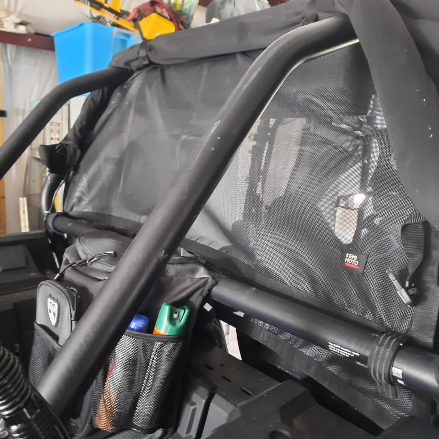 KEMIMOTO XP 1000 Rear Window Net UTV Soft Window Mesh Ventilated Sun Protection Net customer photo 1