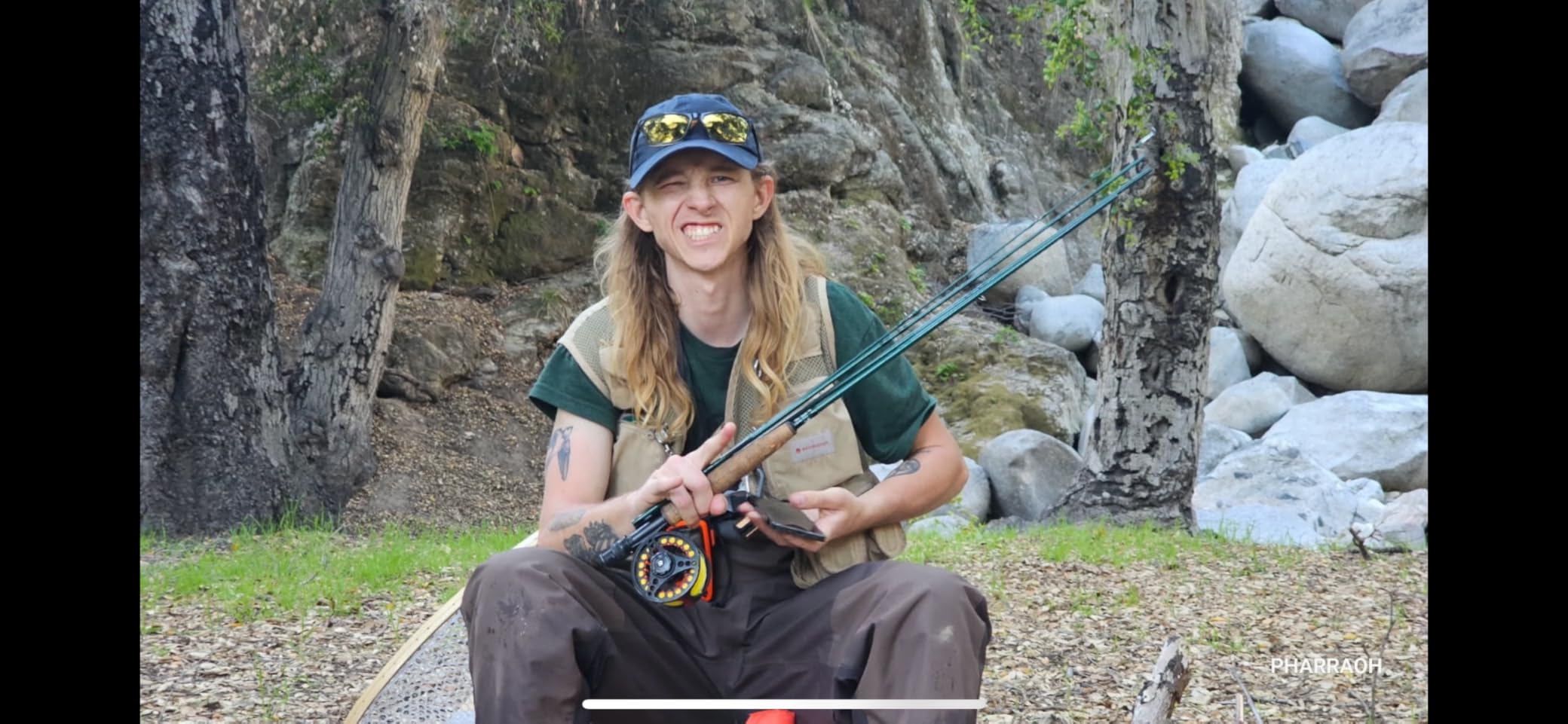 SF Fly Fishing Rod Combo Starter Kit Semi Gloss Green Jade Finish 24T Carbon Fiber Trout Travel Fly Rod with Reel,Fly Rod case,Fly Box , Flies,Tapered Leader,Knot Tying Tools customer photo 1