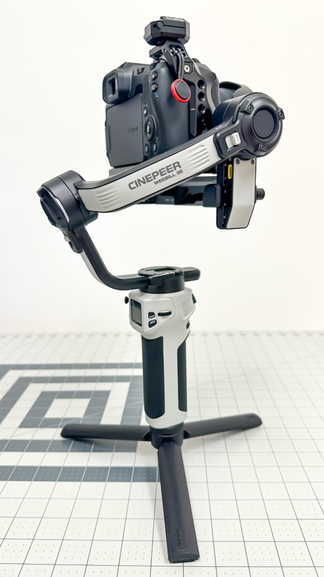 ZHIYUN CINEPEER Weebill 3E, 3-Axis Lightweight Gimbal Stabilizer for DSLR & Mirrorless Camera Canon/Sony/Panasonic/Nikon, 3KG Payload, Native Vertical Shooting, Bluetooth Shutter Control customer photo 1