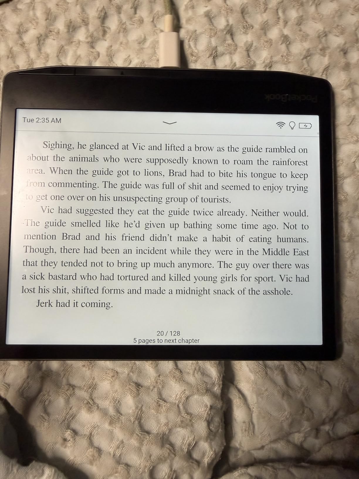 PocketBook Era Color Ereader - 7 Inch E Ink Kaleido 3 Screen - Eye-Friendly Audio-Book & E-Book Reader - Text-to-Speech - Waterproof IPX8 - Bluetooth & Speakers - WiFi Cloud Sync - 32GB Storage customer photo 1