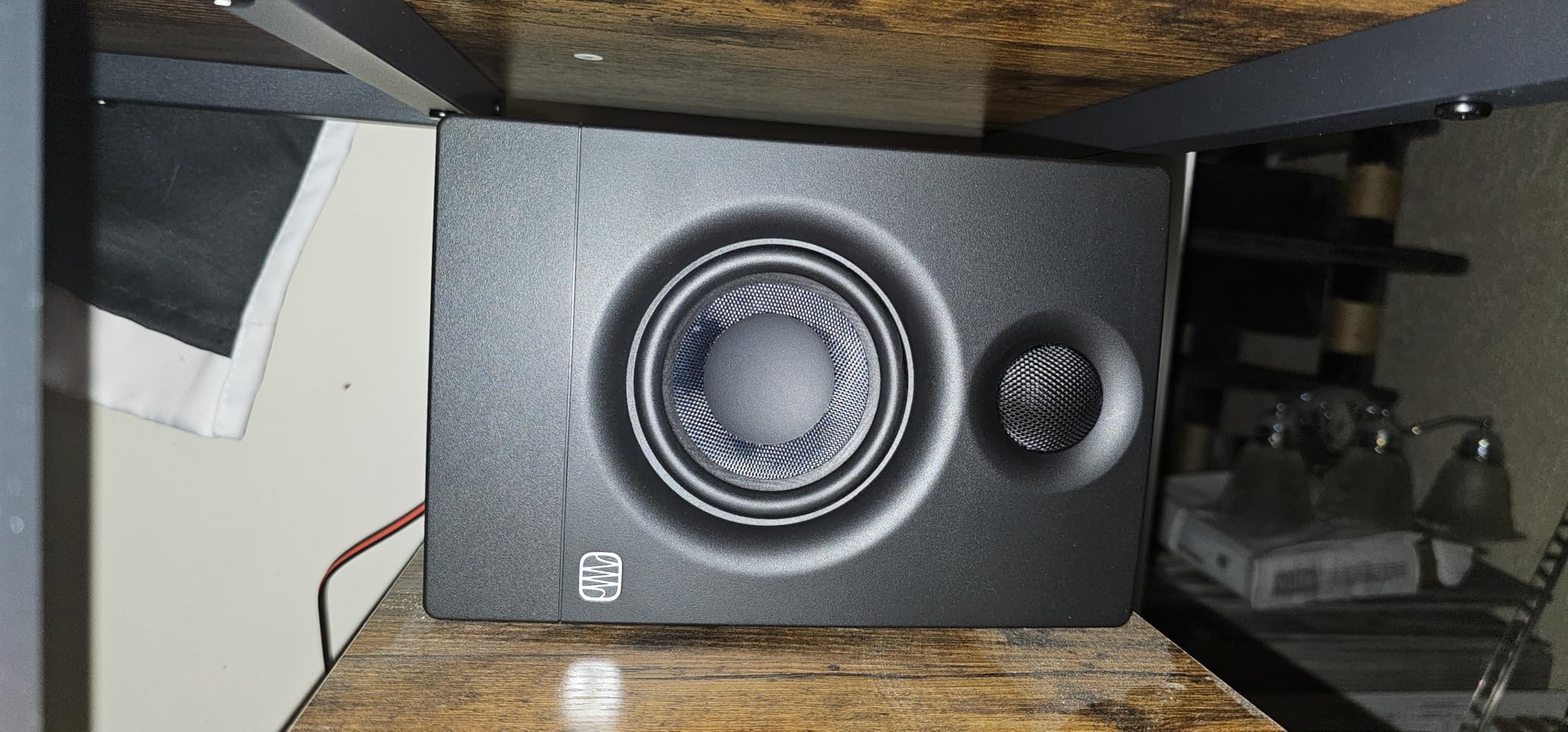 PreSonus Eris 3.5 Powered Desktop Studio Monitors, Pair - 50W, White | 3.5