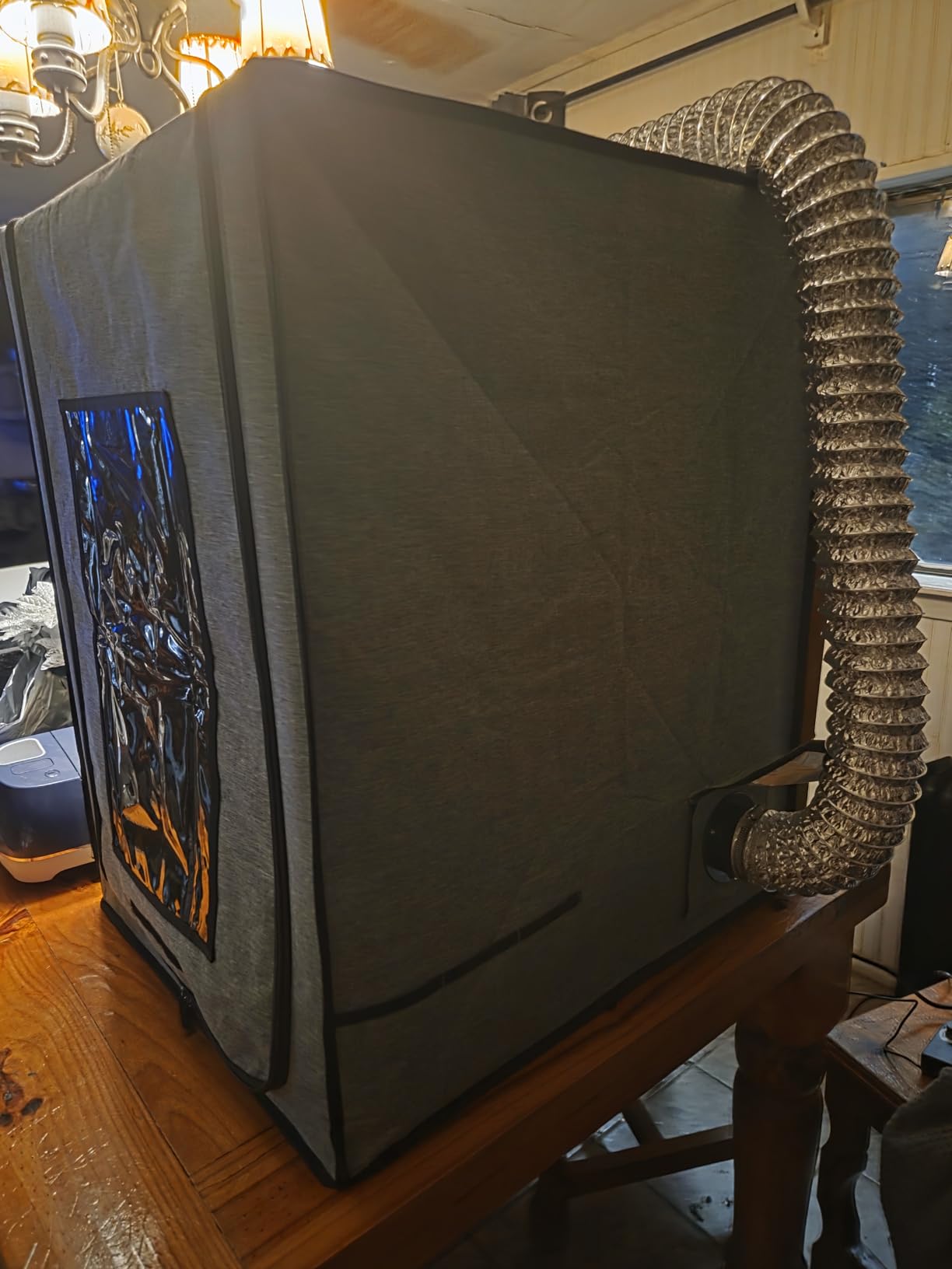 Multifunctional 3D Printer Enclosure Ventilation Eliminate Odors Tent Cover customer photo 1