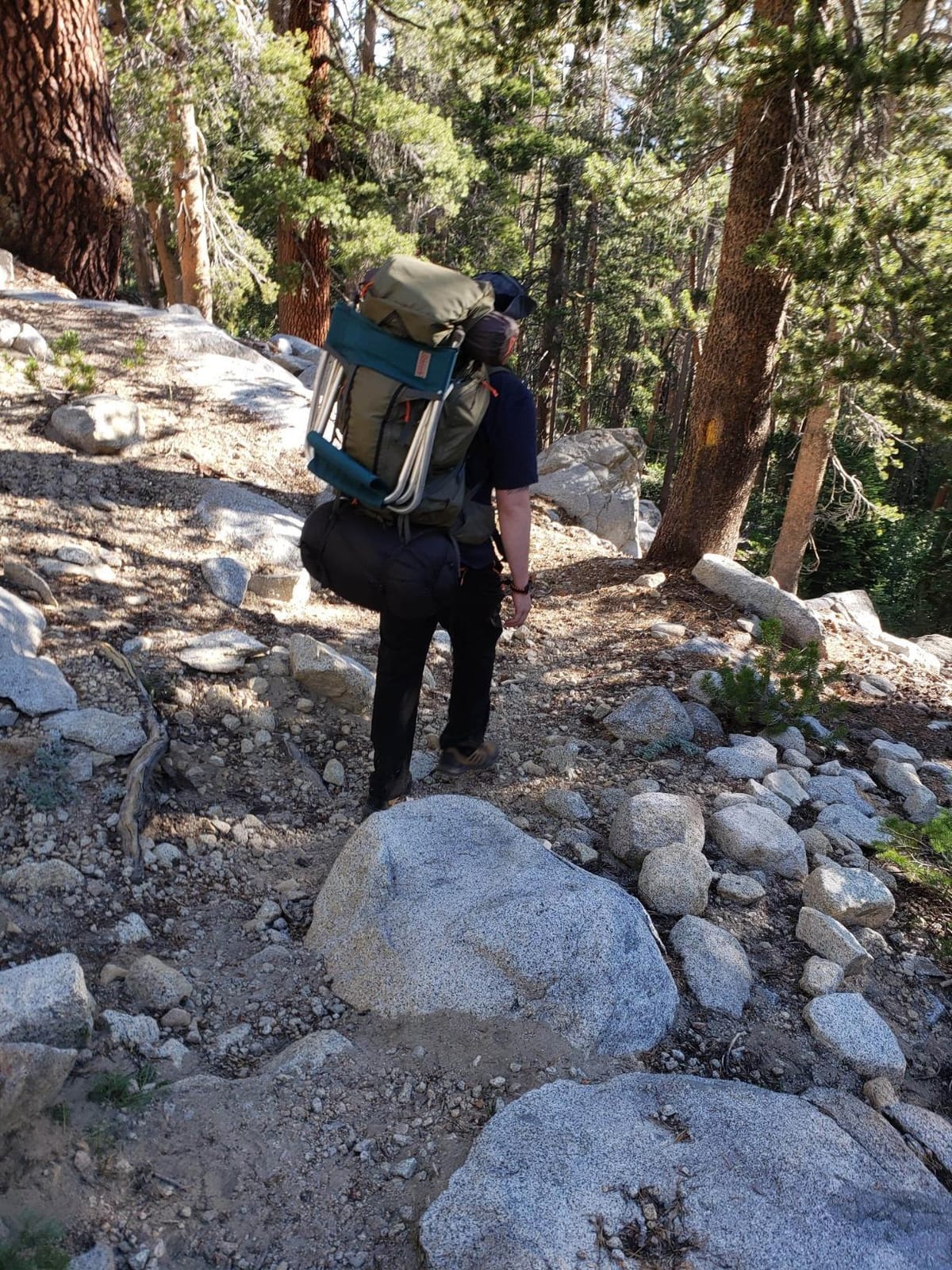 Kelty Coyote 60-105 Liter Internal Frame Backpack - Hiking, Backpacking, Travel, Hydration Compatible, Adjustable Torso (85L / Black) customer photo 1
