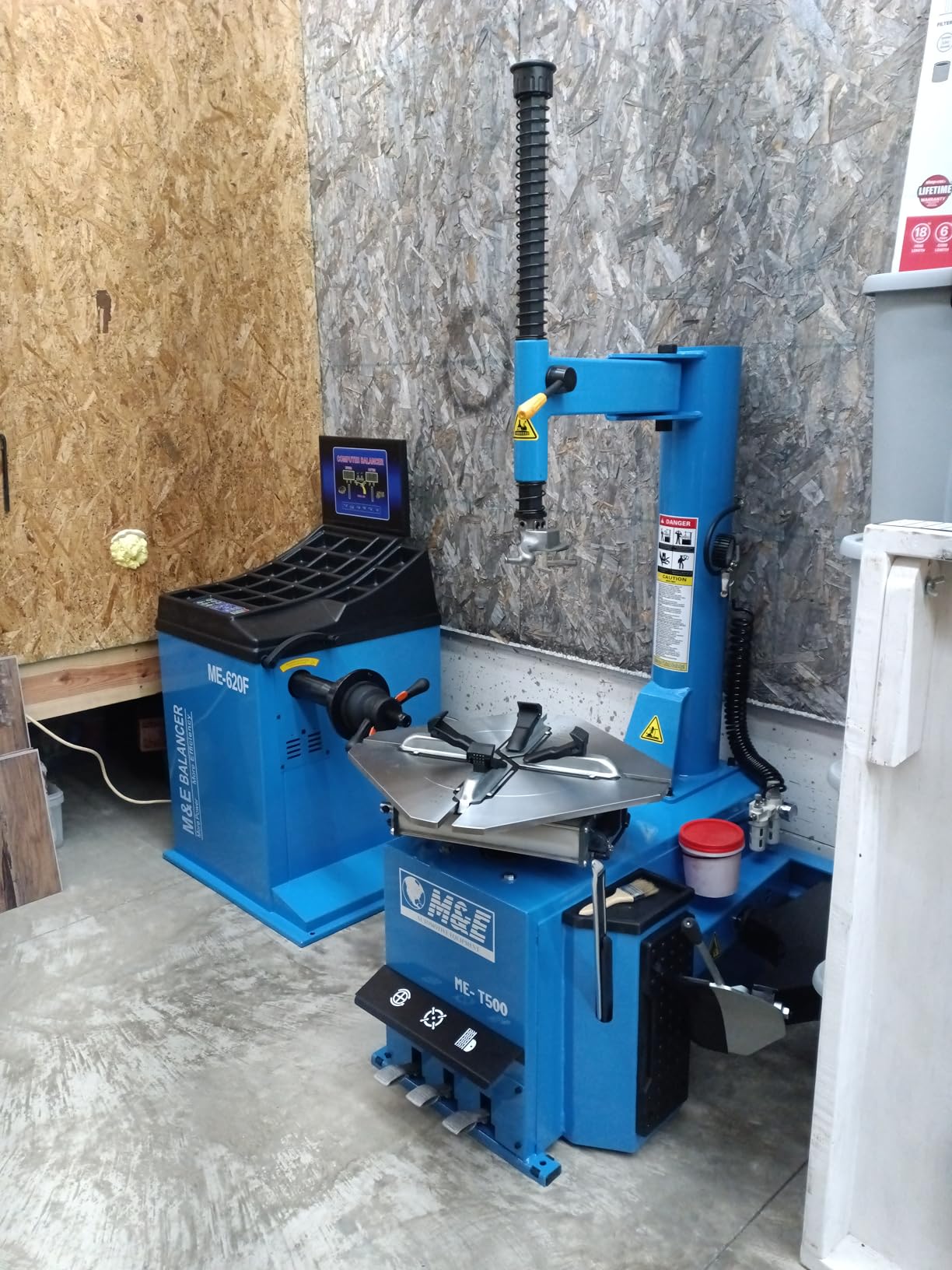 KATOOL ME-T500 2.0HP Tire Changer Machine with 24”Turn Table and ME-B620 Wheel Balancer Machine Tire Repair Wheel Changers Combo Garage Equipment (ME-T500 & ME-B620) customer photo 2