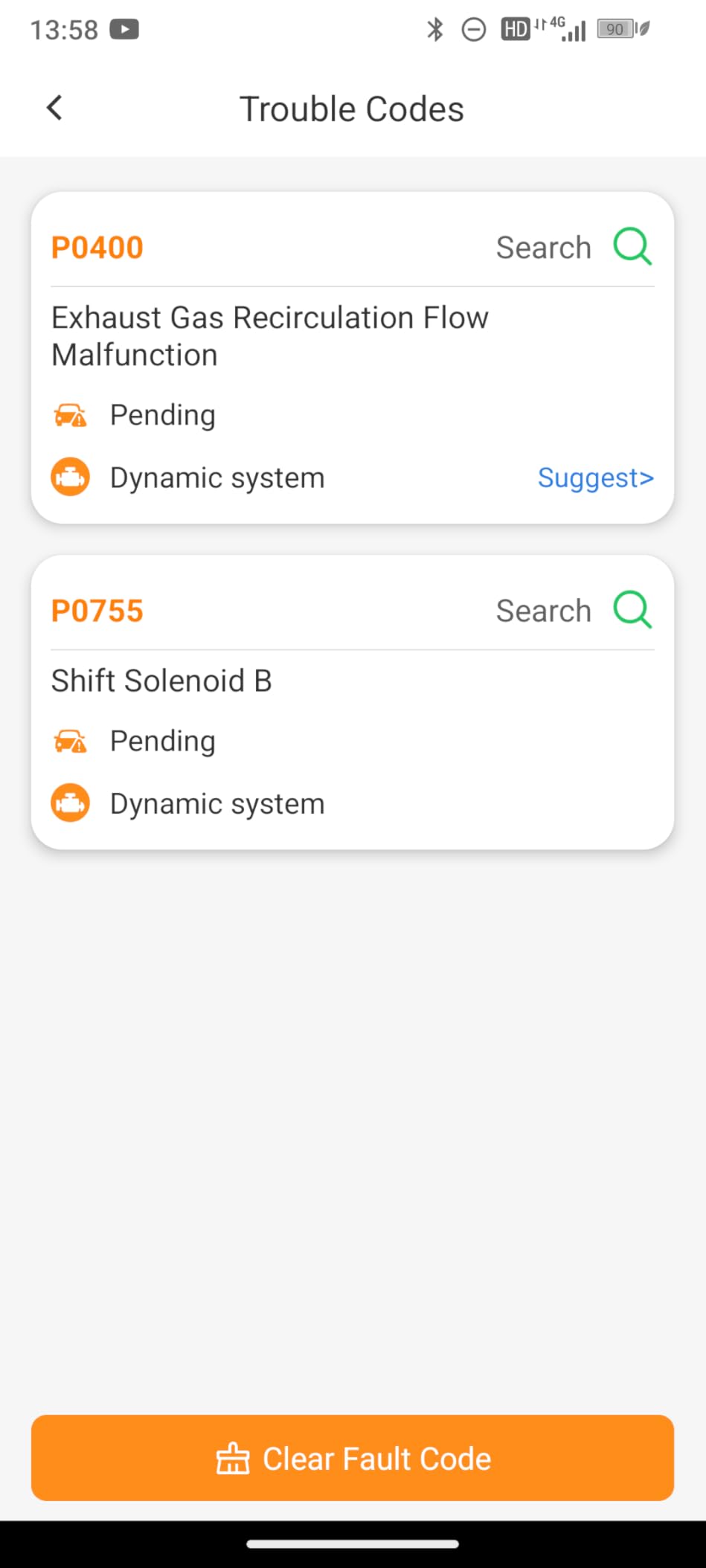 OBD2 Scanner Diagnostic Tool, Car Scanner for iOS & Android, Bluetooth 5.4 | Code Reader for Cars and Trucks, Scanner for Check Engine Codes, Live Data, Error Clearing and Performance Test Exclusive APP customer photo 1
