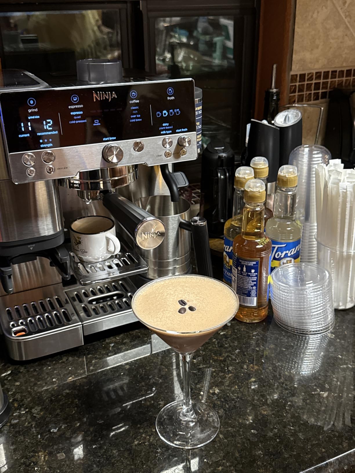 Ninja Luxe Café Premier 3-in-1 Espresso Machine, Drip Coffee, & Cold Brew customer photo 1