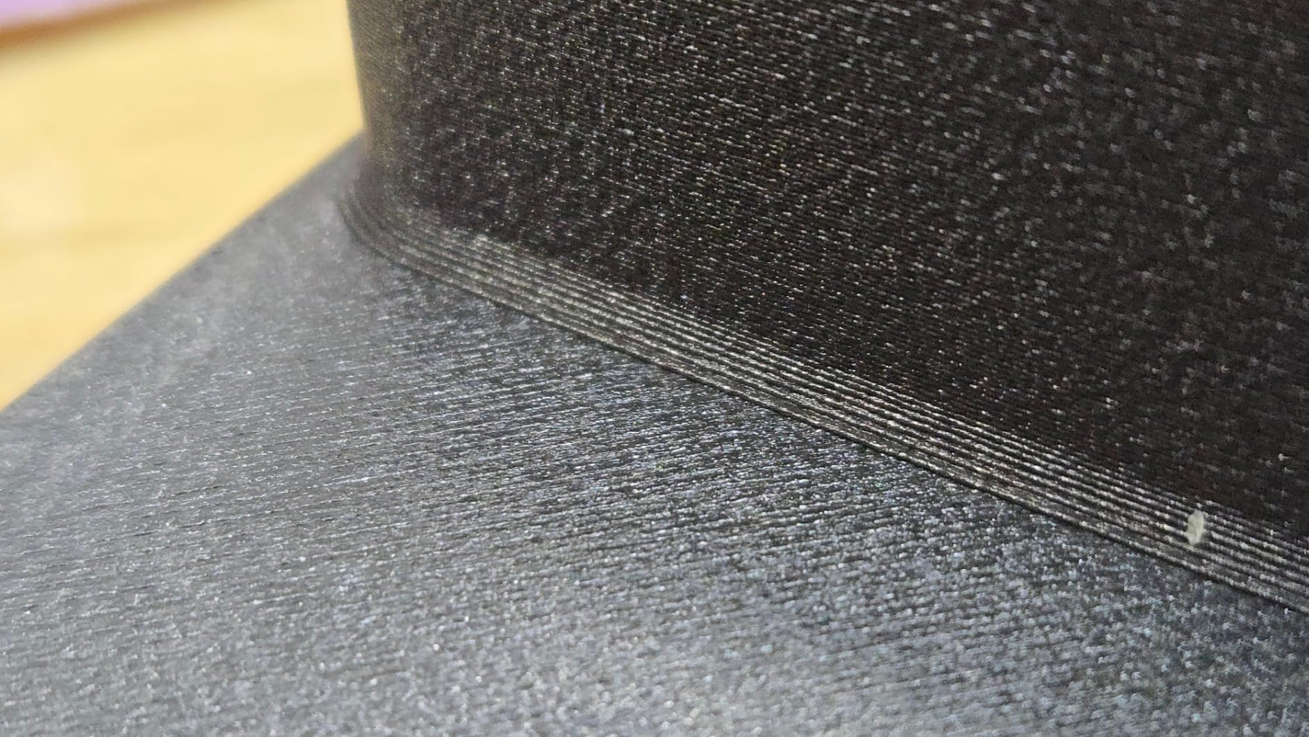 Polymaker Fiberon PETG-rCF08 Recycled CF Filament 1.75mm Black 0.5kg customer photo 1