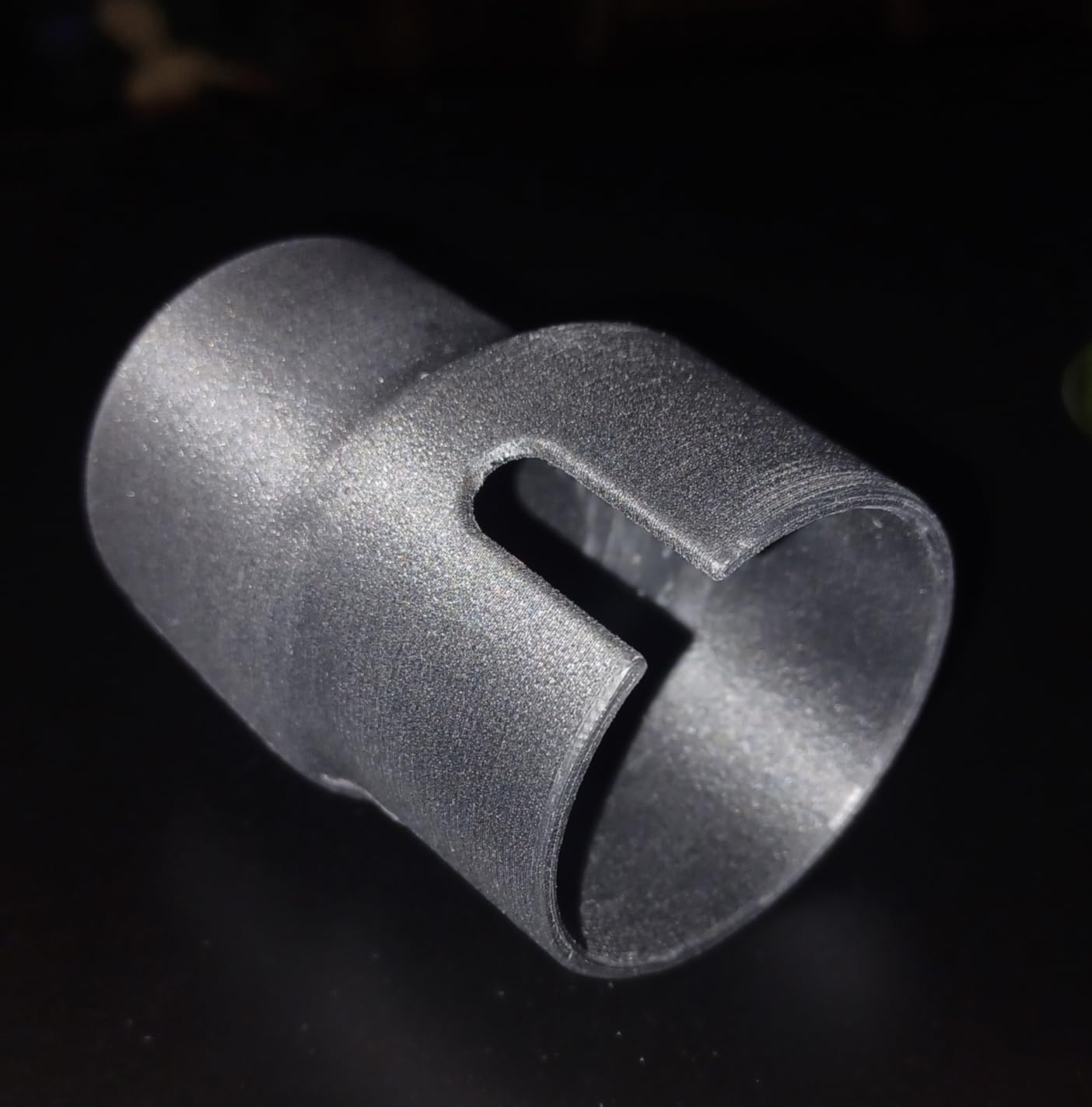 Polymaker Fiberon PETG-rCF08 Recycled CF Filament 1.75mm Black 0.5kg customer photo 2