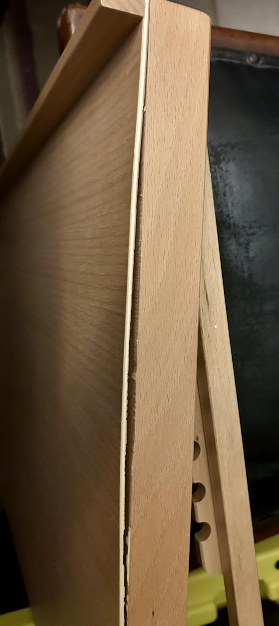 MEEDEN Extra Large Tabletop Easel: Wooden Easel for Painting Drawing Board customer photo 1