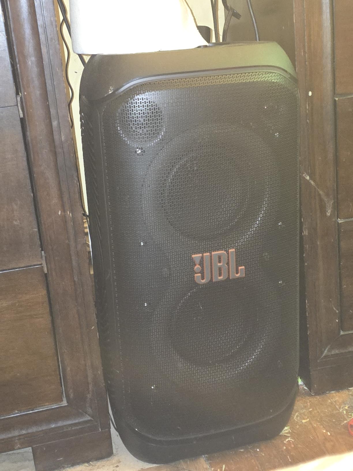 JBL PartyBox 330 (Black) 280W Portable Wireless Speaker Karaoke Bundle | Splash Proof Speaker - 18 Hours of Playtime - Powerful Sound and Deep Bass + Two Microphone System + AUX Cable customer photo 2