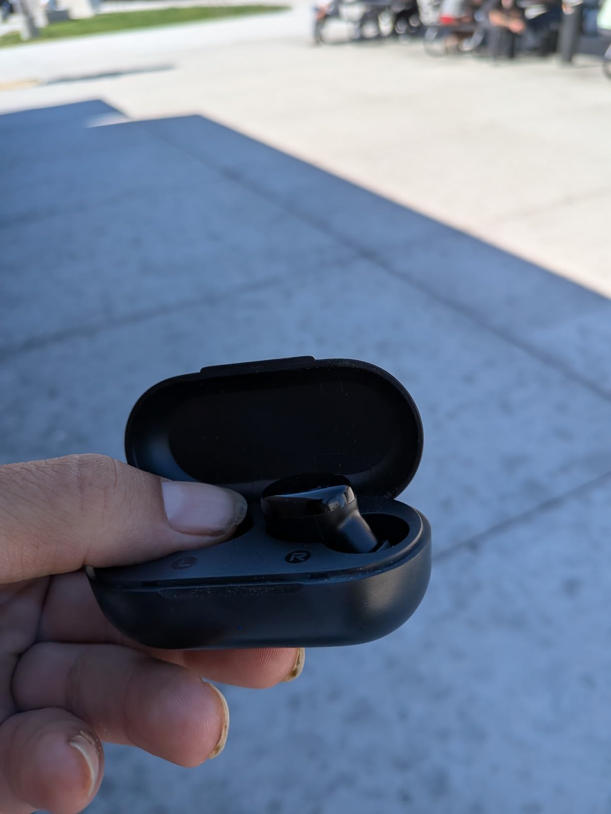 kurdene Wireless Earbuds Bluetooth 5.3 Light Weight in Ear Headphones | Premium Sound Bass Ear buds with Charging Case, Touch Control, Built in Mics Headset, Clear Calls for Sports Workout customer photo 1