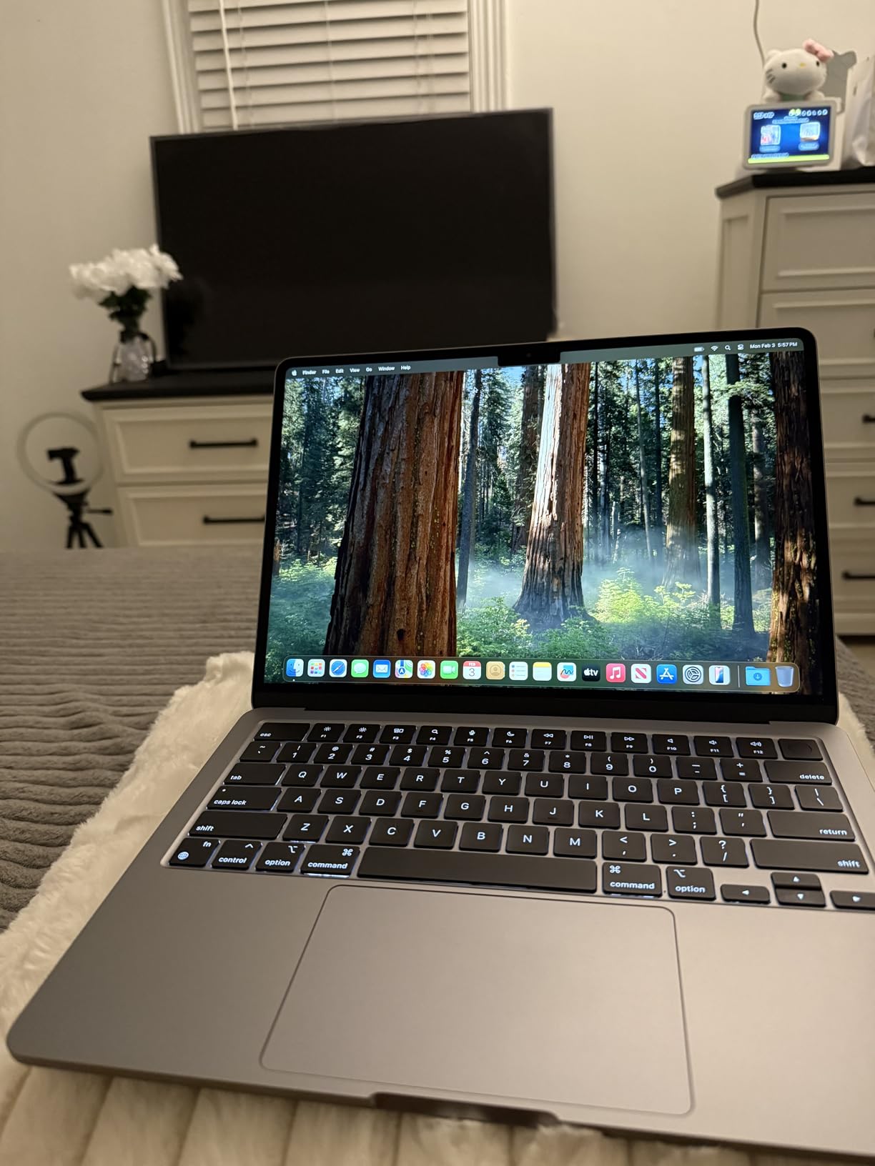 Apple 2024 MacBook Air with Apple M3 Chip, 13-inch, 8GB RAM, 256GB SSD Storage, Space Gray (Renewed) customer photo 1
