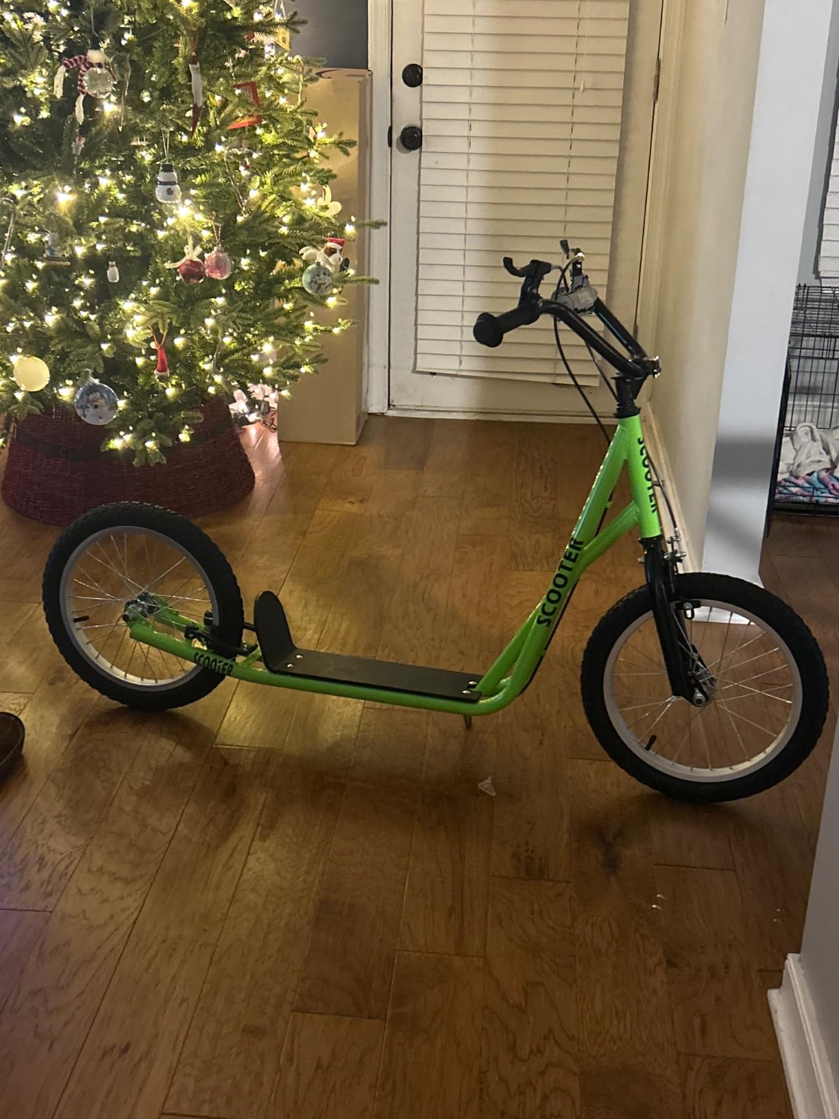 Aosom Youth Scooter Max Load 220 LBS Kids 5+ | Outdoor Kick Scooter, 16