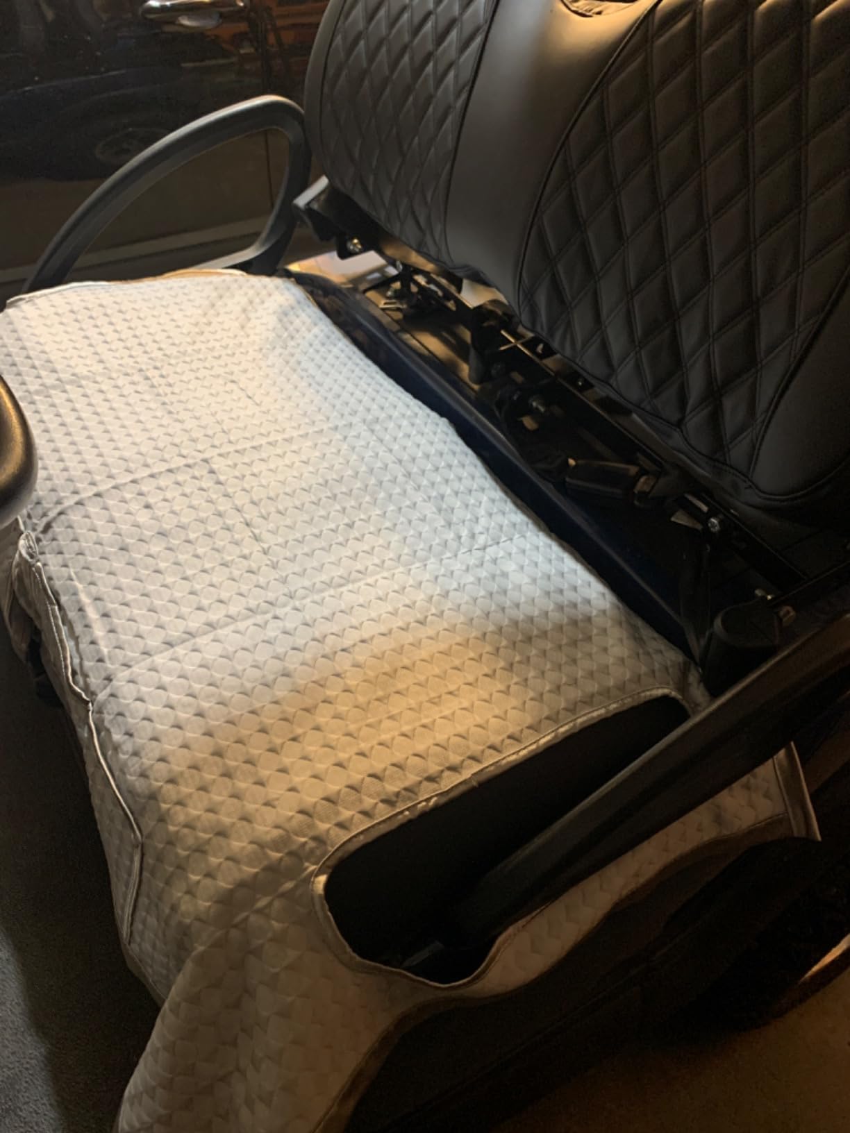 Golf Cart Seat Blanket Cooling Ice Silk Cover for EZGO Club Car Yamaha customer photo 1