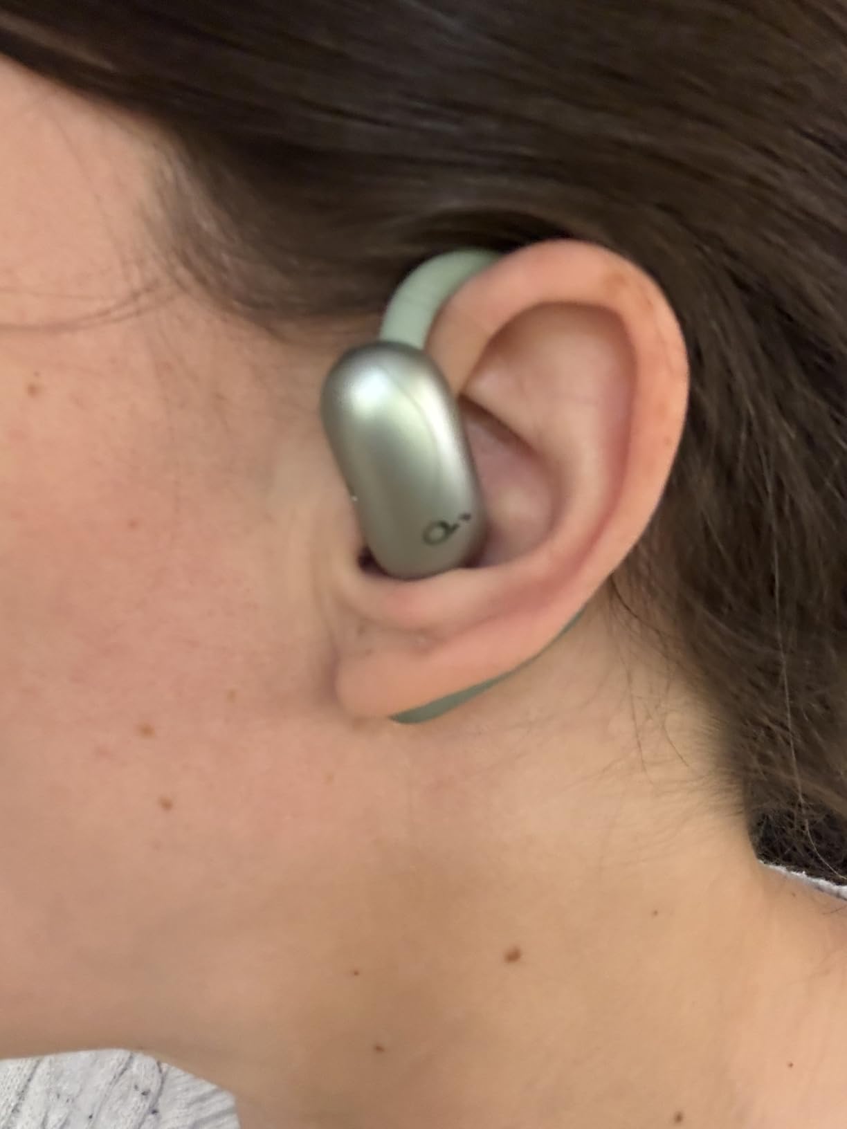 Soundcore AeroFit 2 by Anker Open Ear Earbuds, 42H Playtime, Rich Bass, Hi-Res, IP55 customer photo 2