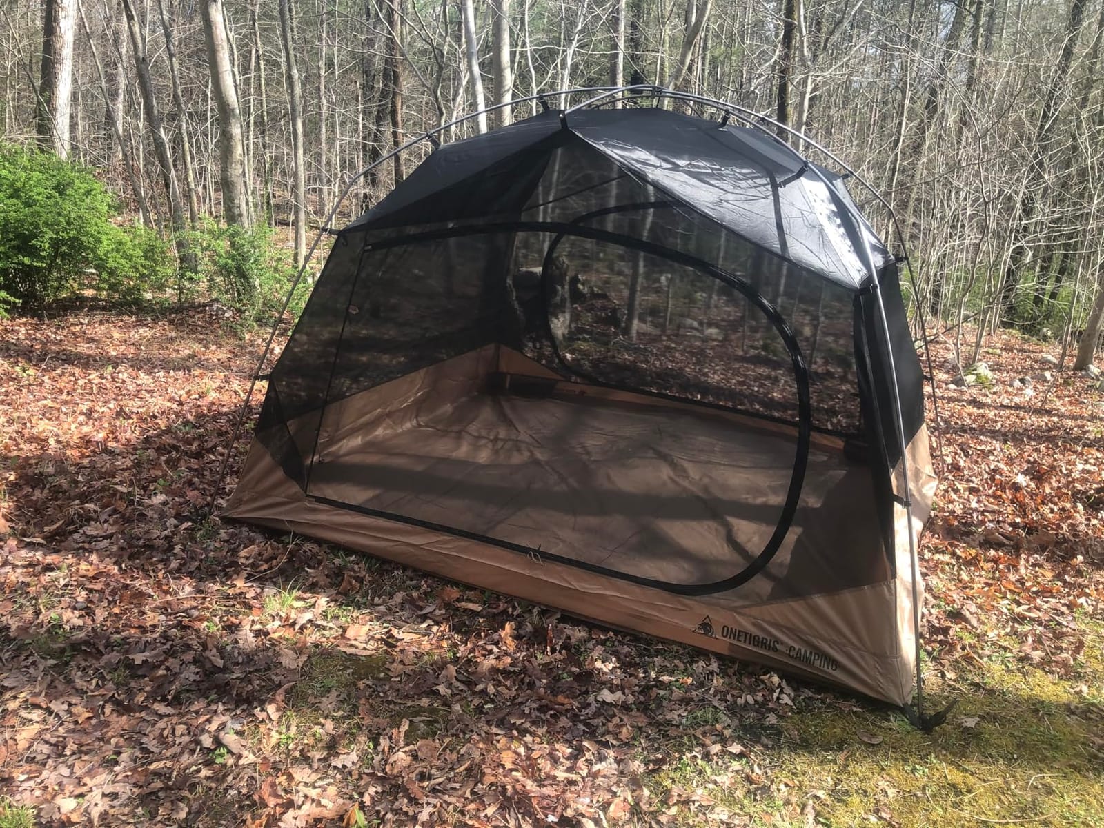 OneTigris JOVIAN 4 Person Camping Tent 3 Season Family Shelter Easy Setup Outdoor Backpacking with 2000mm Outer Rainfly, 5000mm Bottom & Waterproof Floor Mat customer photo 2