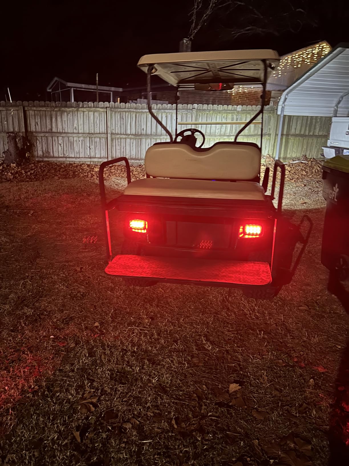 EZGO LED Headlight Tail Light Kit, Golf Cart Headlight Taillight for EZGO TXT 1996-2013 Gas and Electric, Street Legal 12V LED Kit (Amazon's Choice) customer photo 1