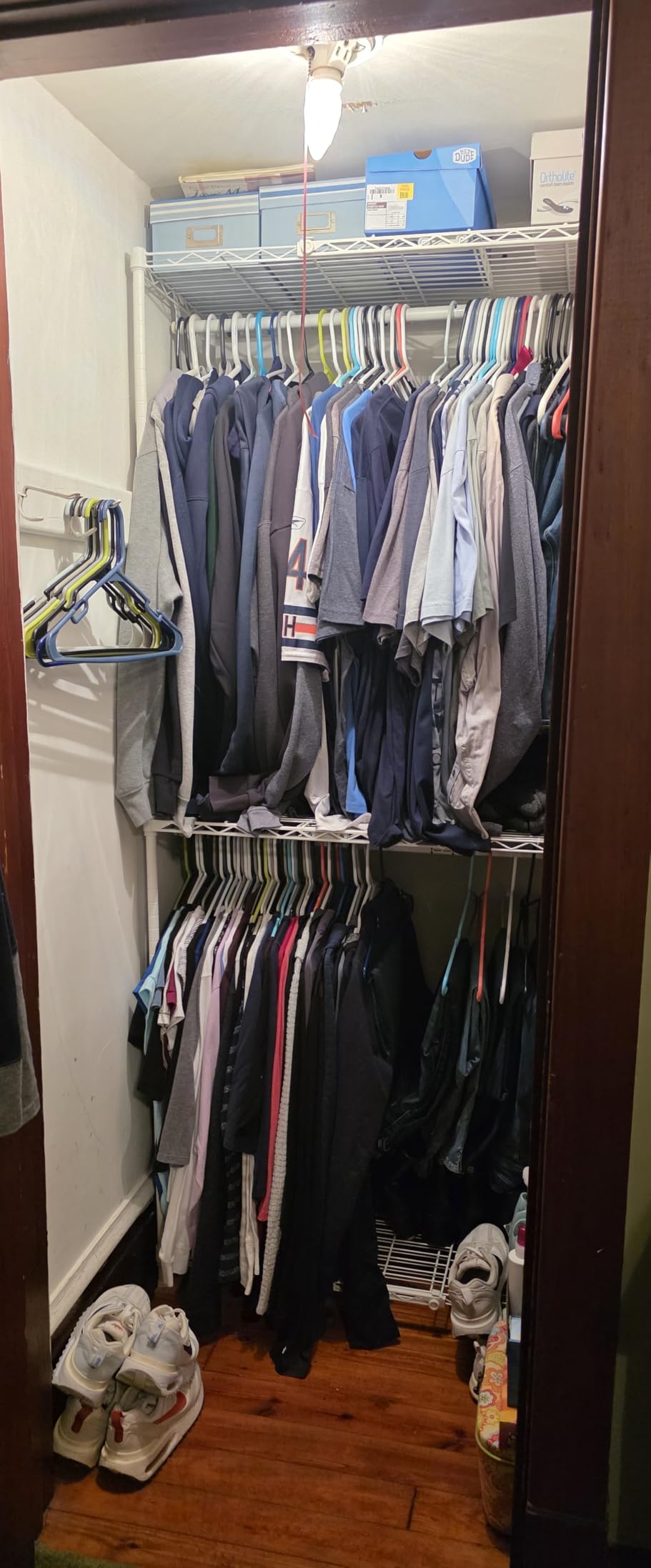 VIPEK X1 Expandable Clothes Rack Heavy Duty Adjustable Closet System Black, Adjustable Shelves and Hanger Rods from 2' to 3'5